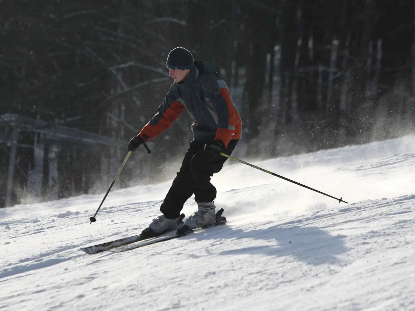 Lyzovacka Jahodna;sneh, lyze, svah, zima;6.1.2008