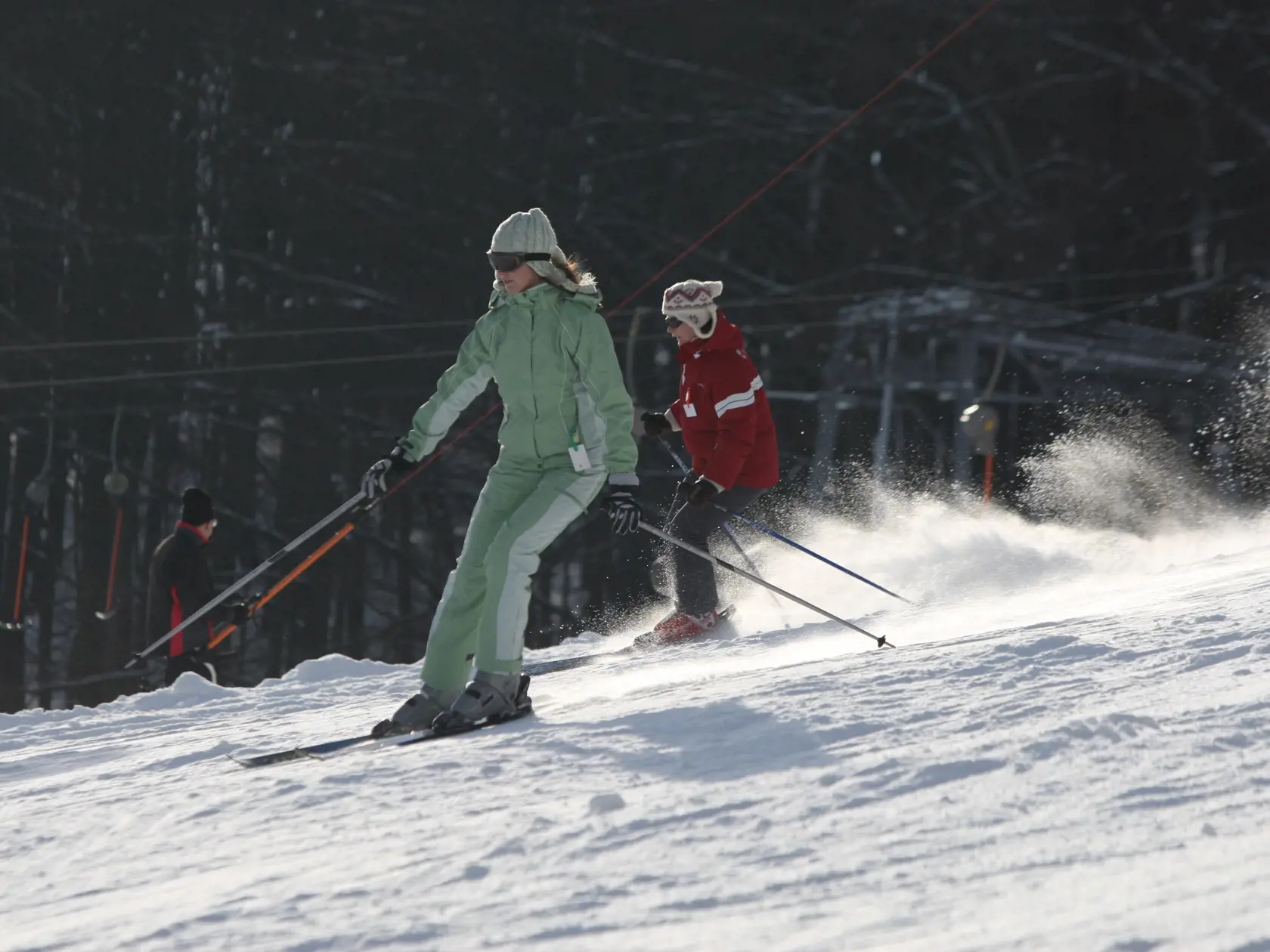 Lyzovacka Jahodna;sneh, lyze, svah, zima;6.1.2008
