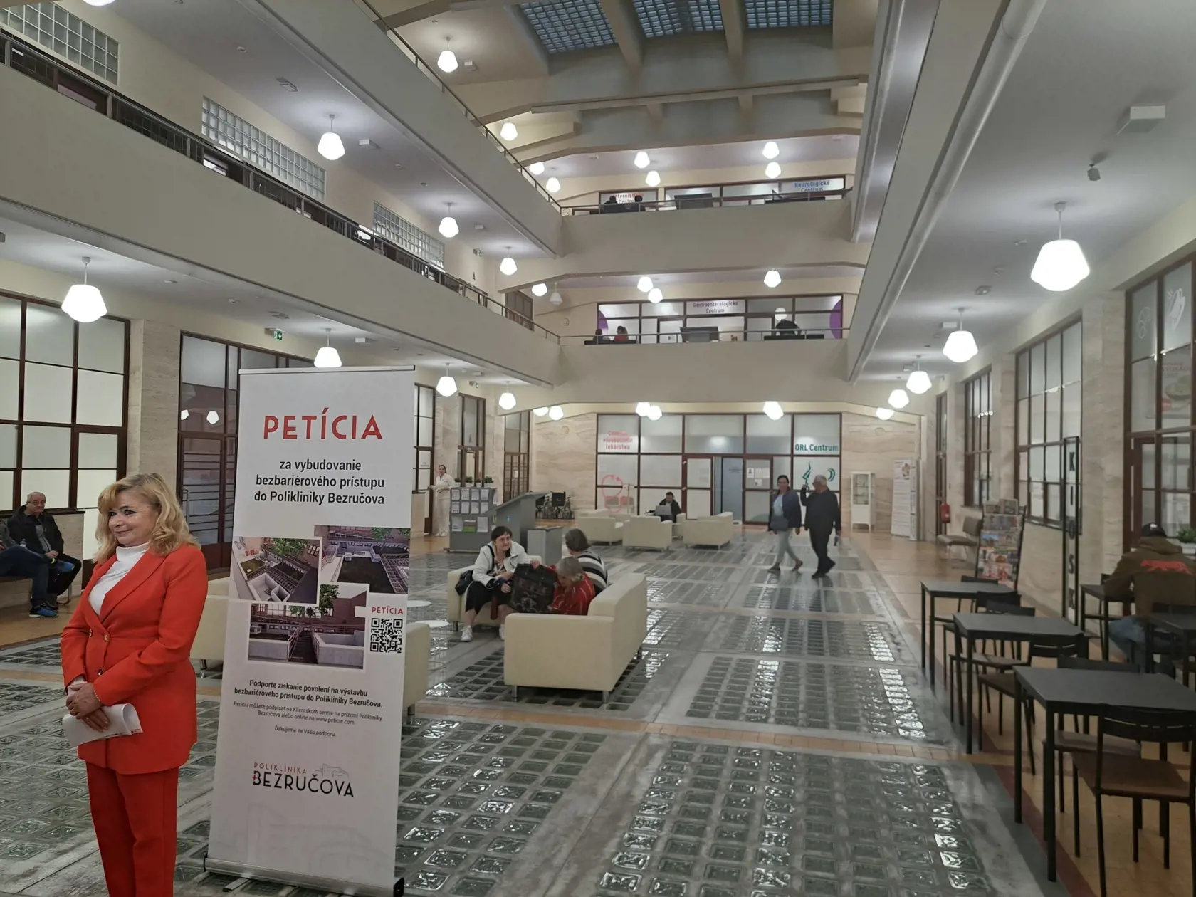 Na vybudovanie bezbariérového prístupu upozornili aj samotní pacienti.