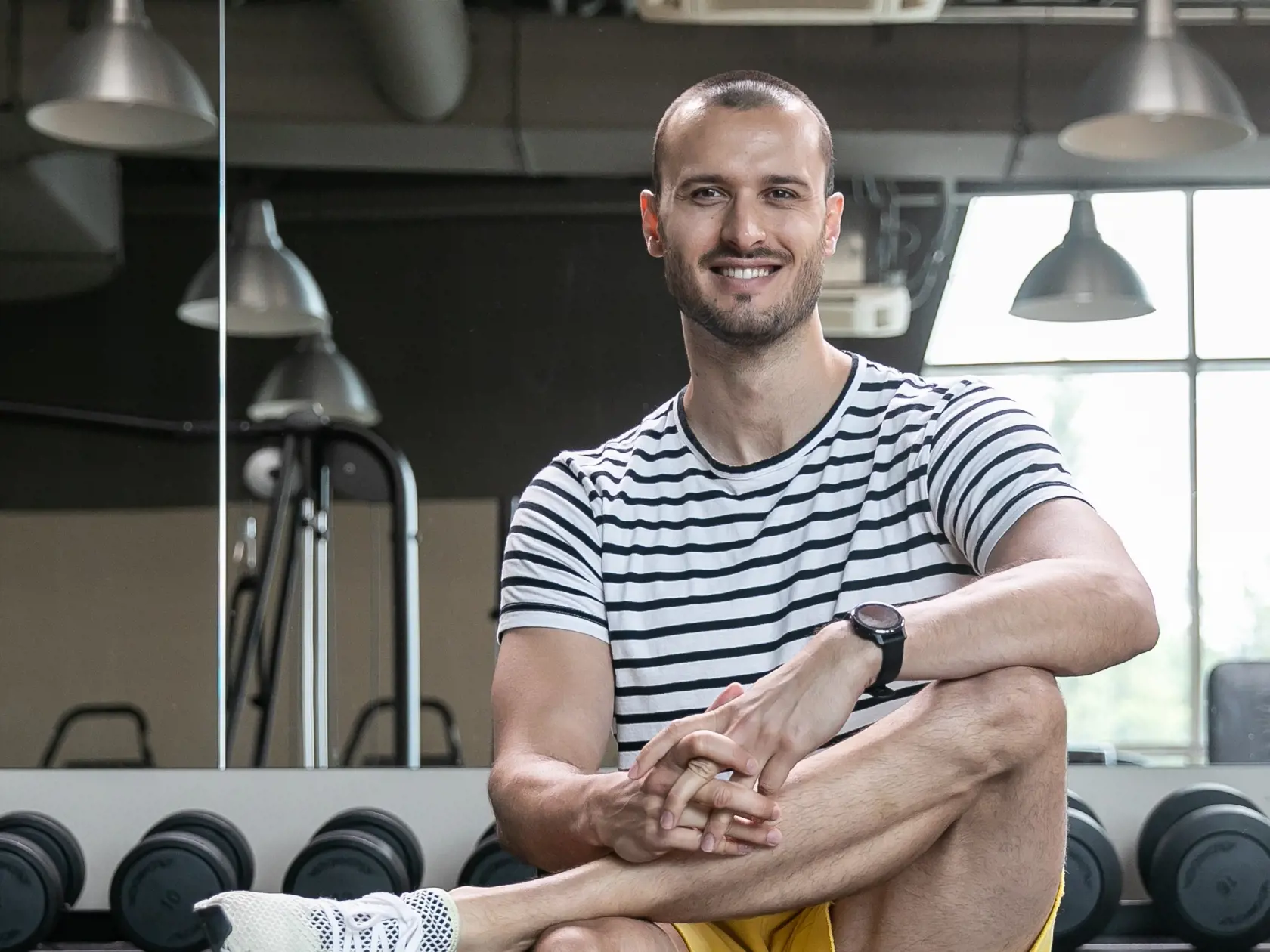 Na fotke je Michal Páleník, expert na výživu. Extrémne premeny.  