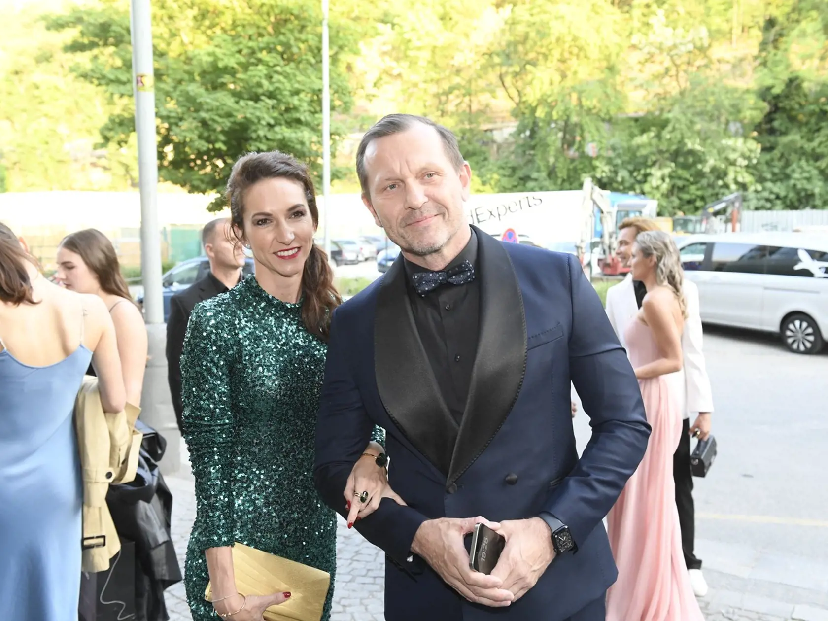 Jaromír Soukup s Michaelou si finále Miss Czech Republic spoločne užívali