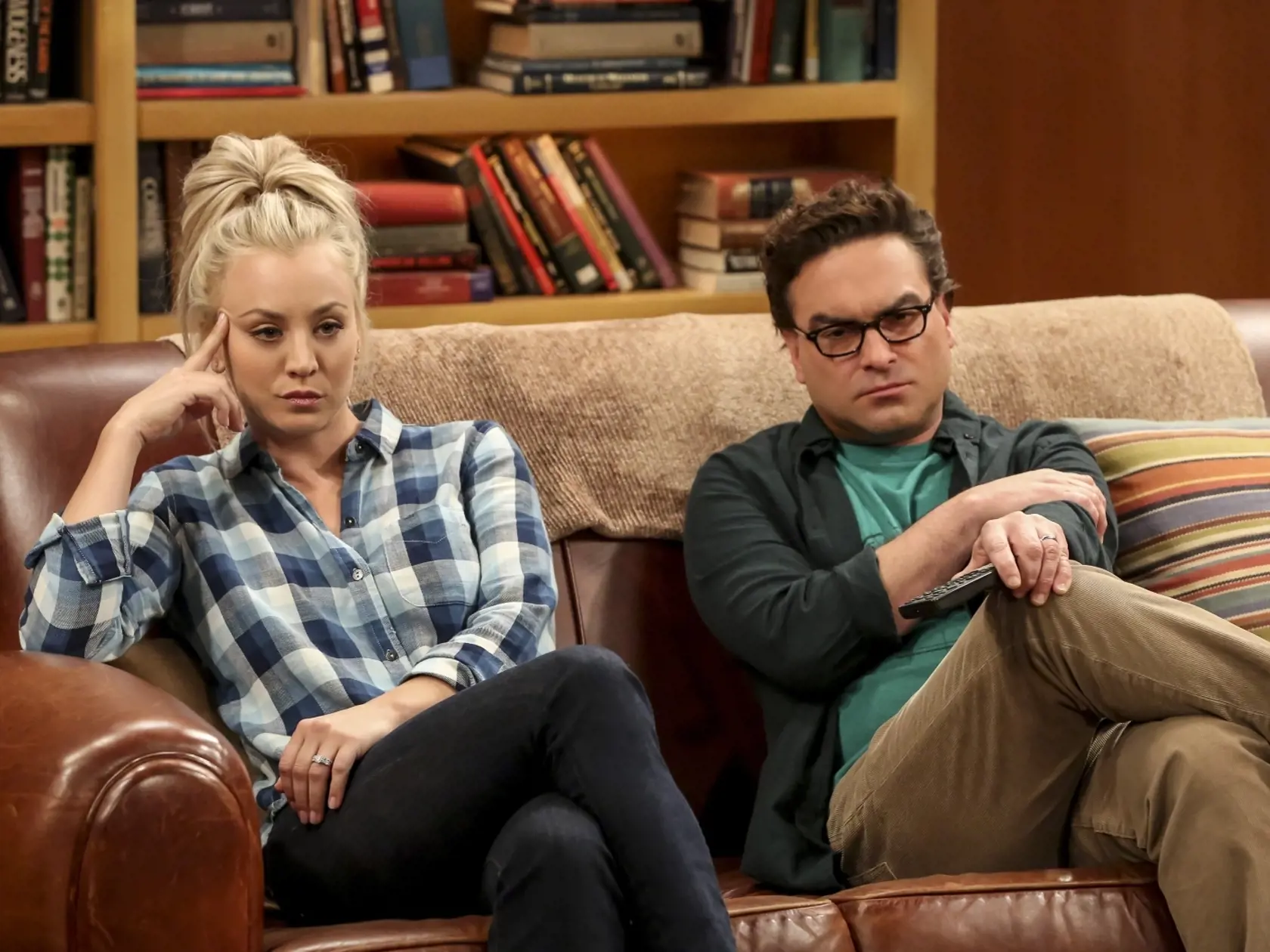 Kaley Cuoco ako Penny v seriáli Teória veľkého tresku.