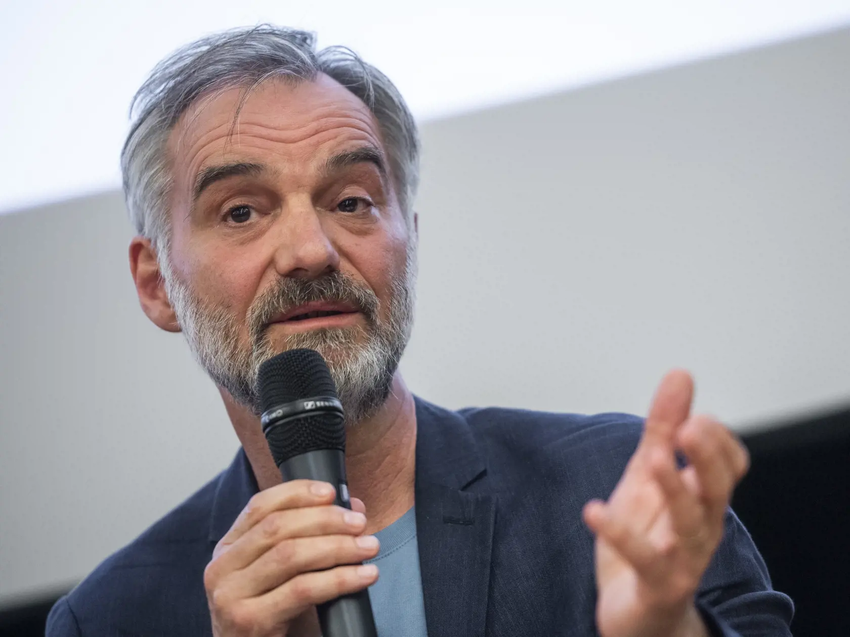 Na snímke český herec Ivan Trojan počas tlačovej konferencie k premiére filmu Bourák v Bratislave 23. júna 2020.