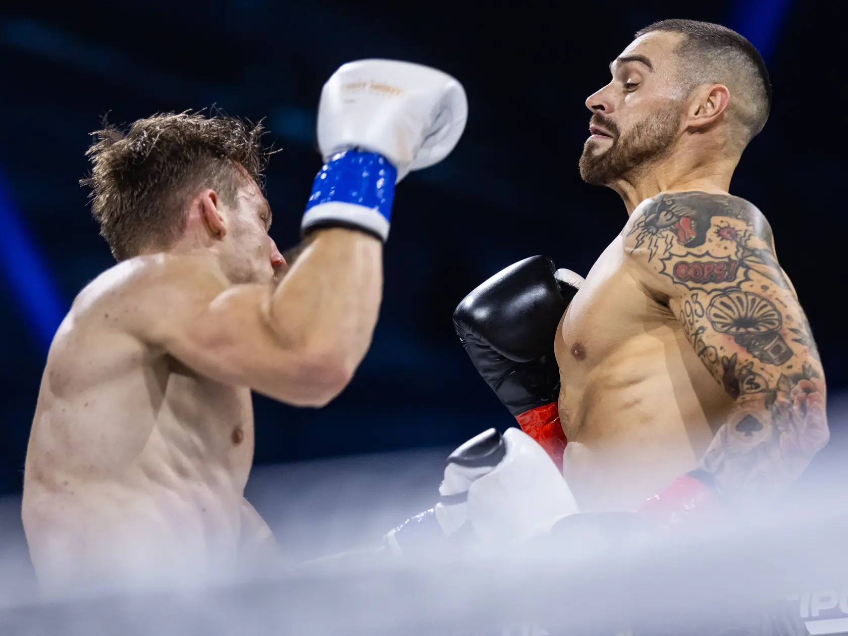Fight Night Challenge 7 v Bratislave. Na snímke Adam Sedro.