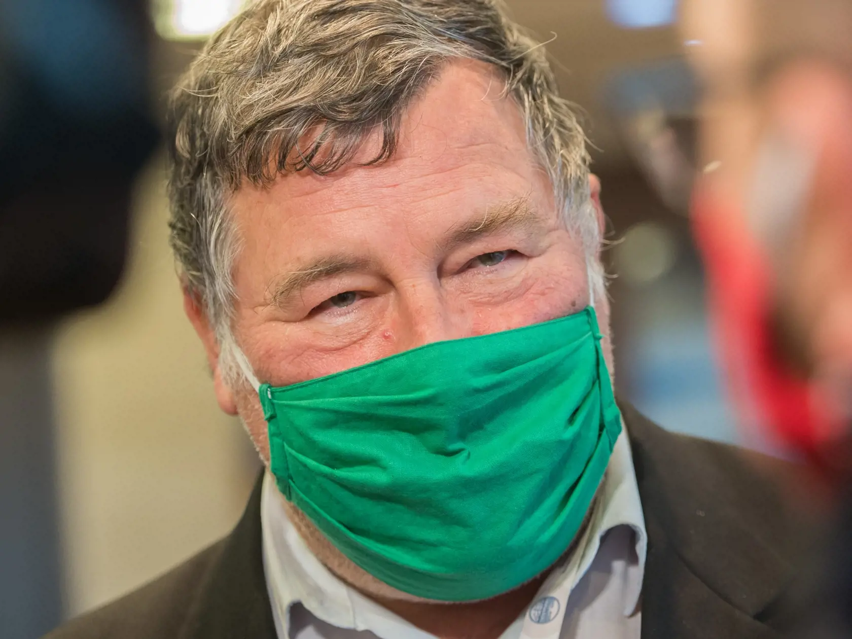Vladimír Krčméry príchod na zasadnutie Ústredného krízového štábu