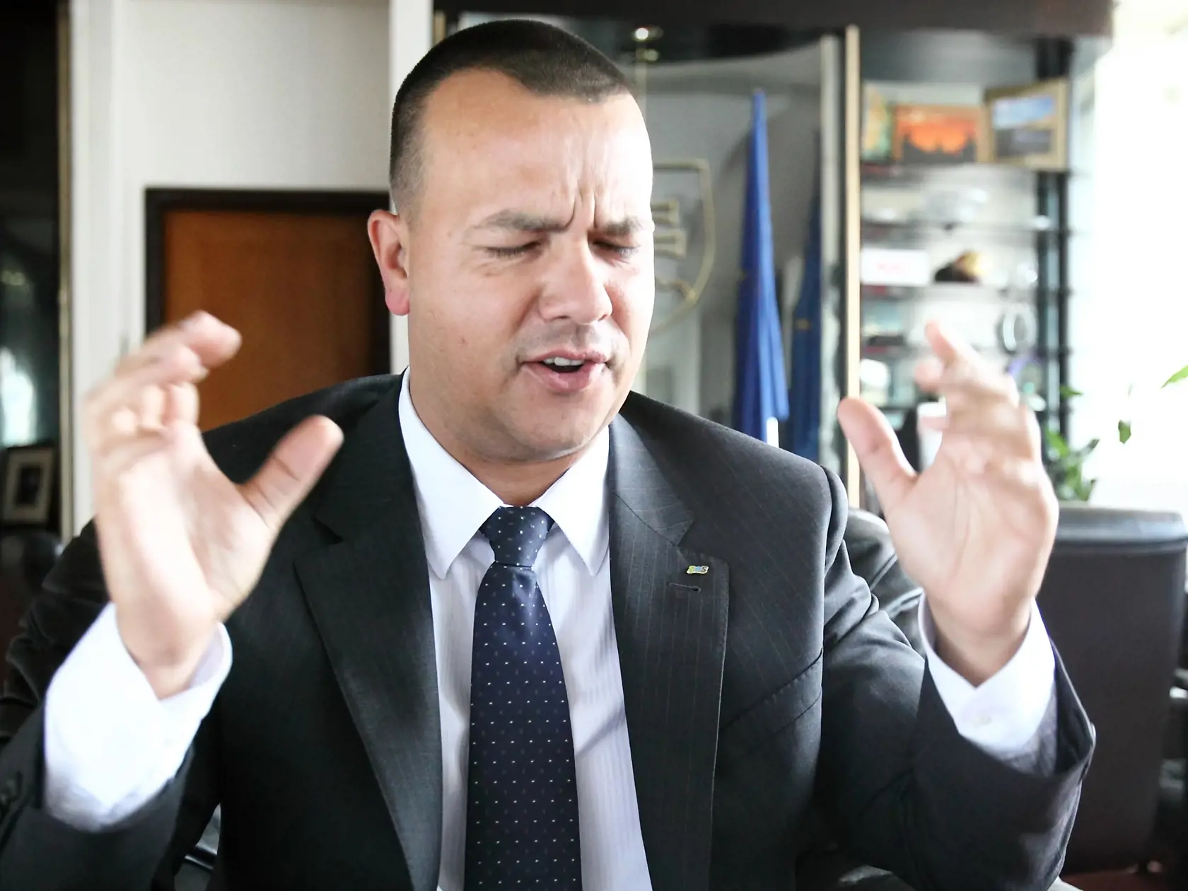 Juraj Miskov, minister hospodarstva, SAS, rozhovor, fotene pre: 
M. Hlavac