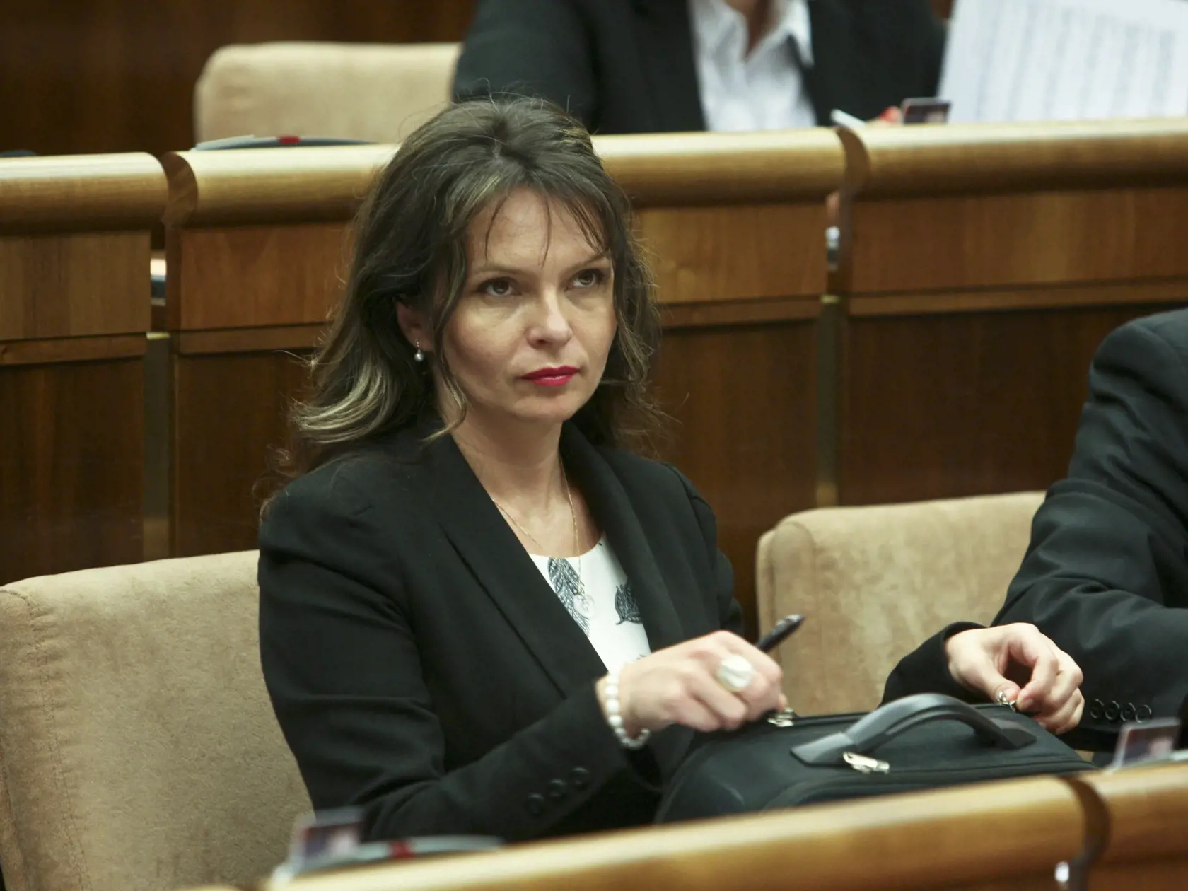 Momentky z parlamentu.