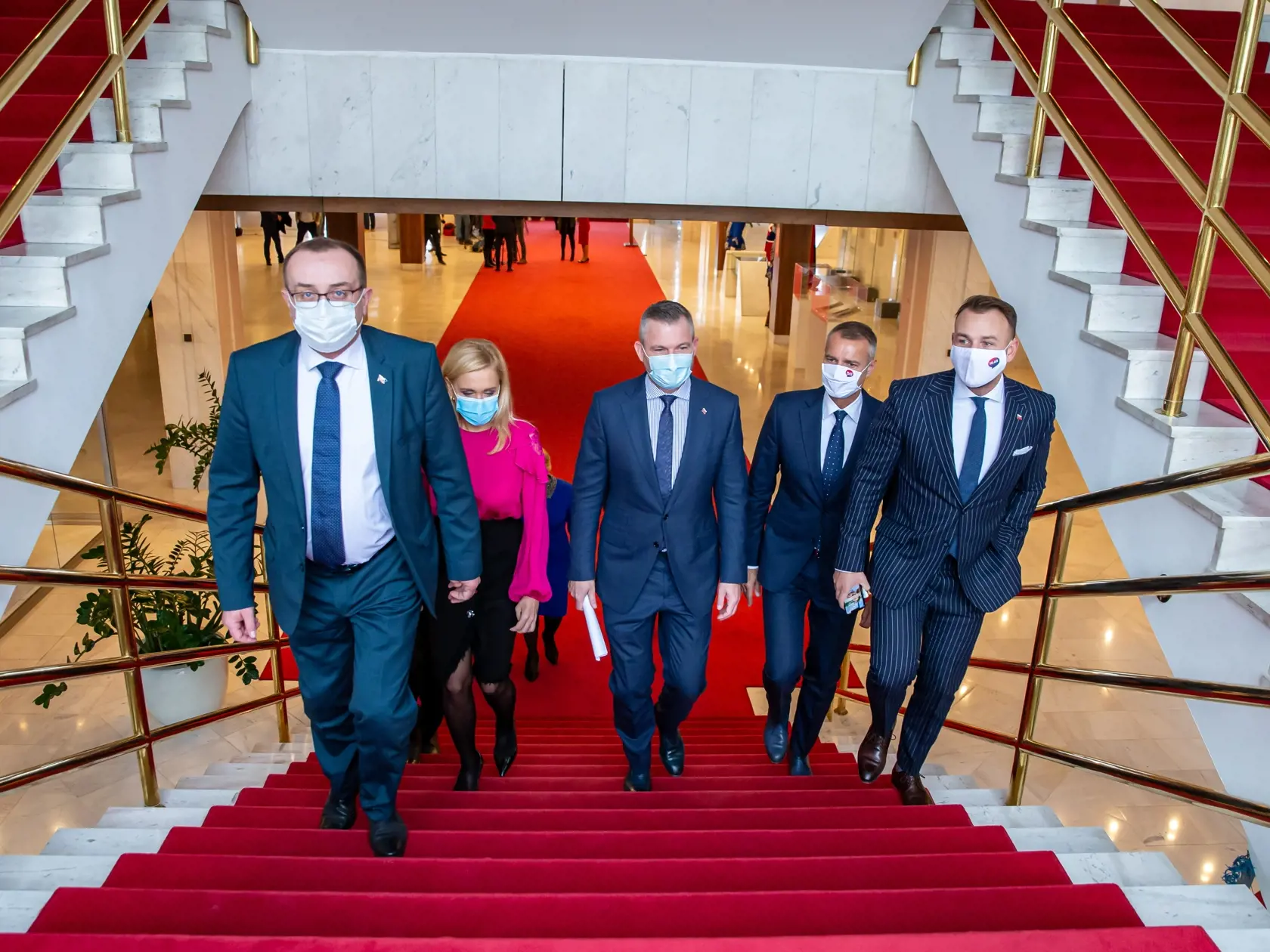 Na snímke je 18. schôdza Národnej rady Slovenskej republiky, poslancizdružení v mimoparlamentnej strane Hlase-SD.