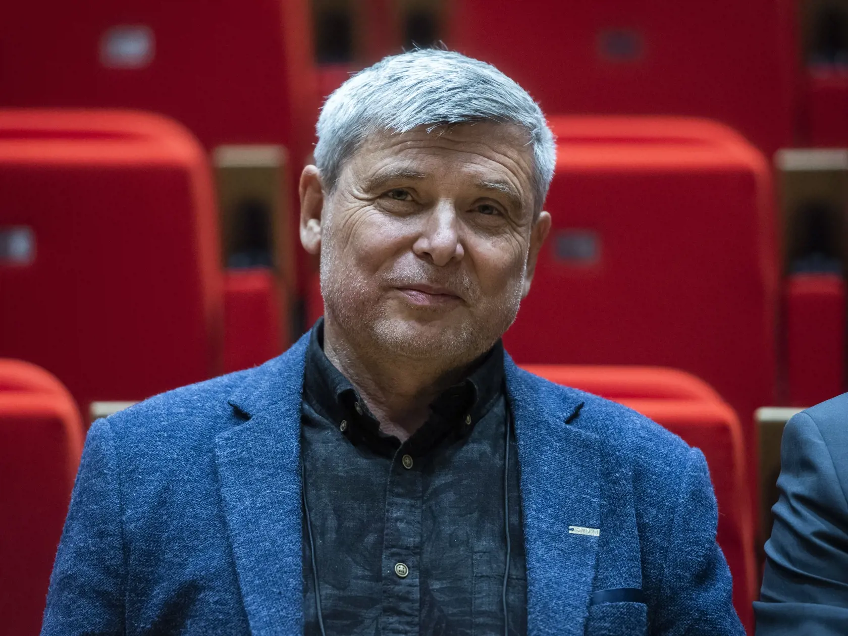 Na snímke kandidát Vladimír Seman počas verejného vypočutia kandidátov na generálneho riaditeľa RTVS na Výbore NR SR pre kultúru a médiá v Bratislave 13. júna 2022.