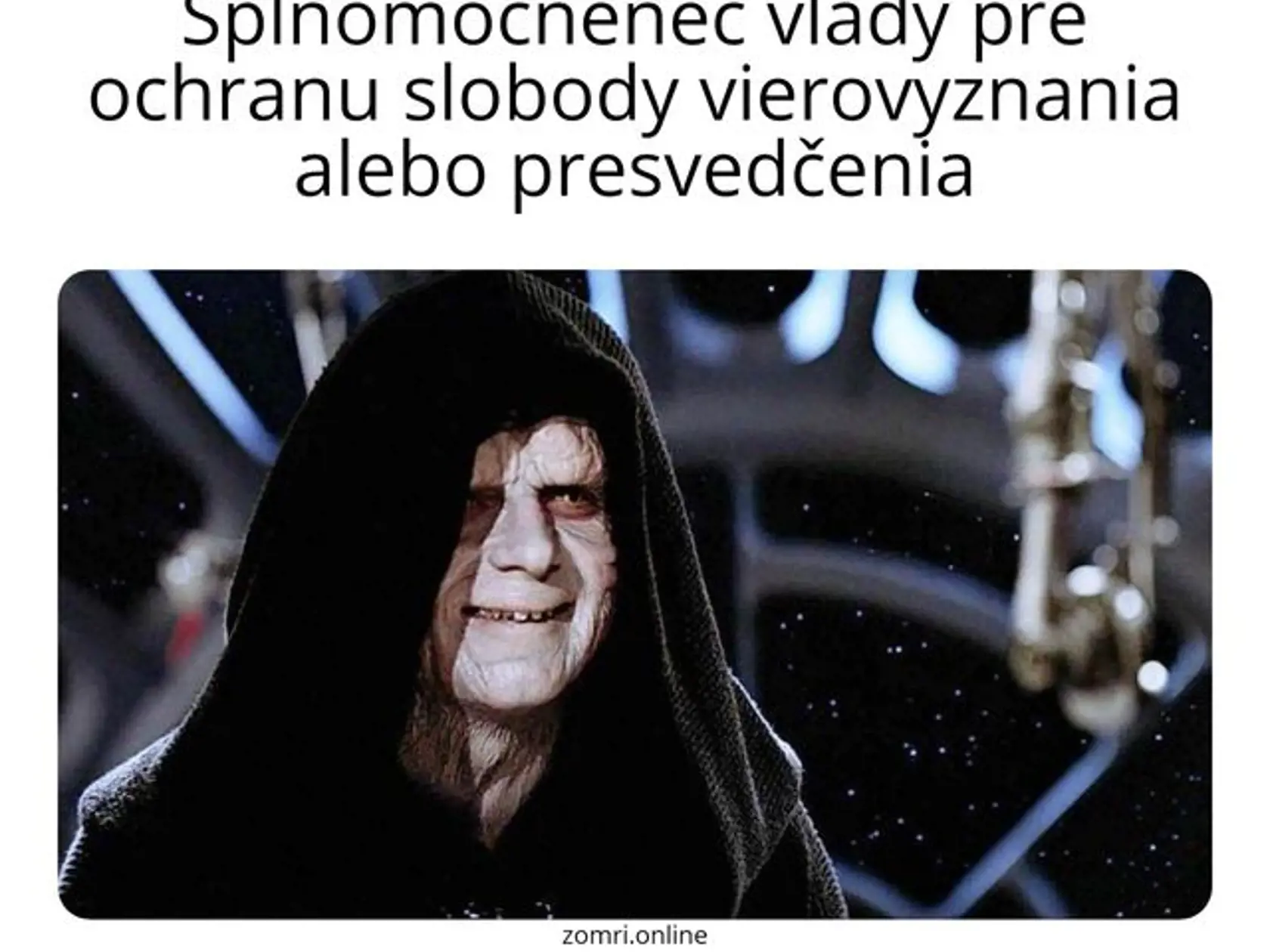 Vymenovanie konzervatívnej poslankyne Národnej rady Anny Záborskej do funkcie splnomocnenkyne vlády pre ochranu slobody vierovyznania spustilo lavínu vtipov