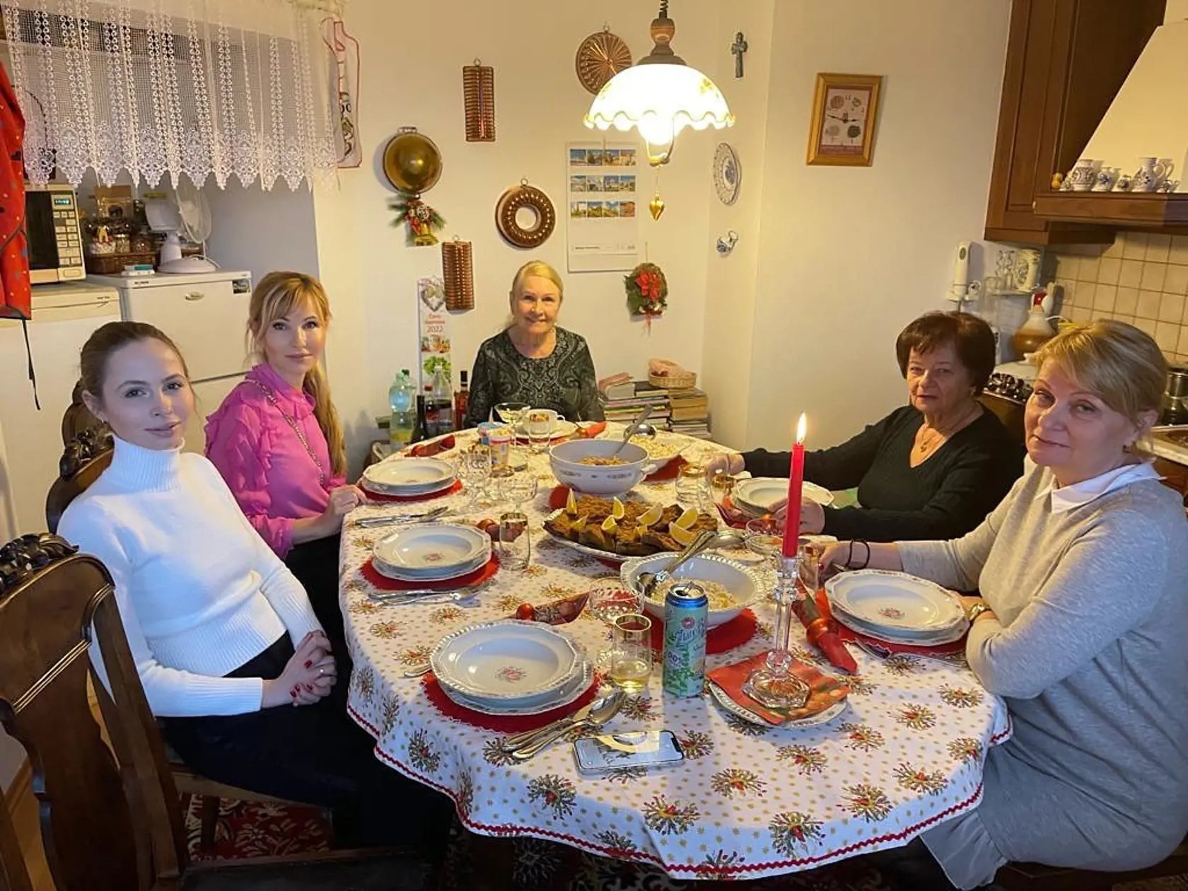 Na Vianoce boli aj u svokrovcov.