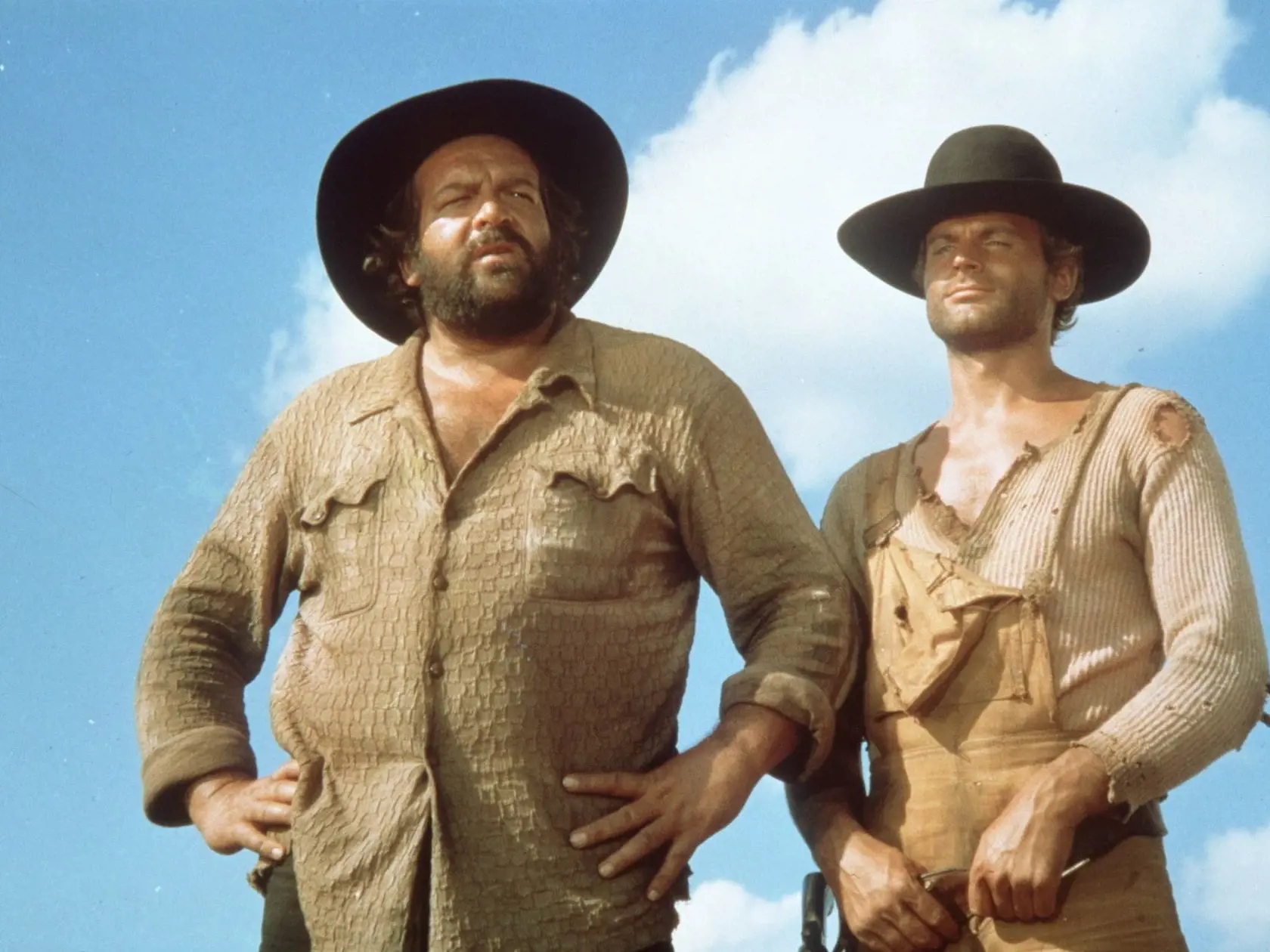 Bud Spencer a Terence Hill spolu tvorili nerozlučnú dvojicu. 