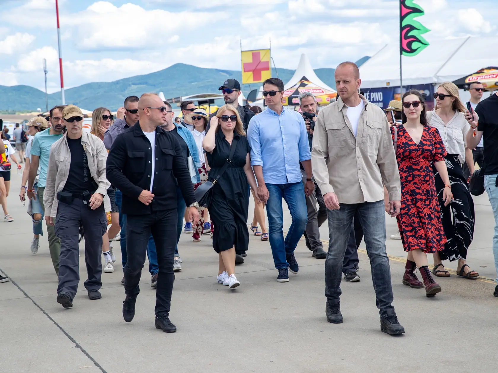 Prezidentka s partnerom Jurajom Rizmanom. 