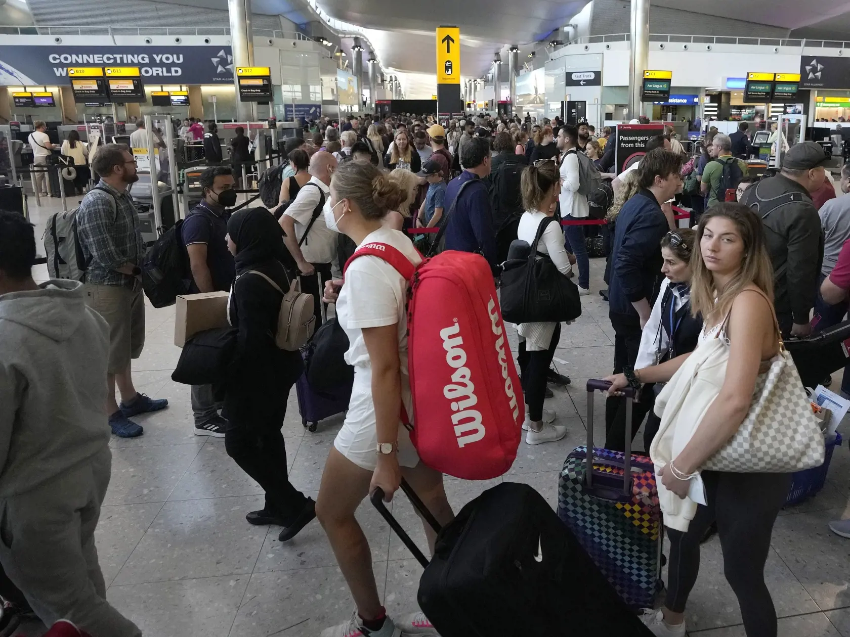 Londýnske letisko Heathrow je najrušnejším letiskom v Európe.