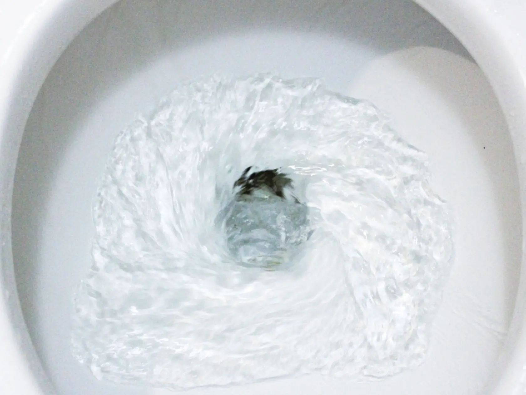 Toilet,,Flushing,Water,,Close,Up