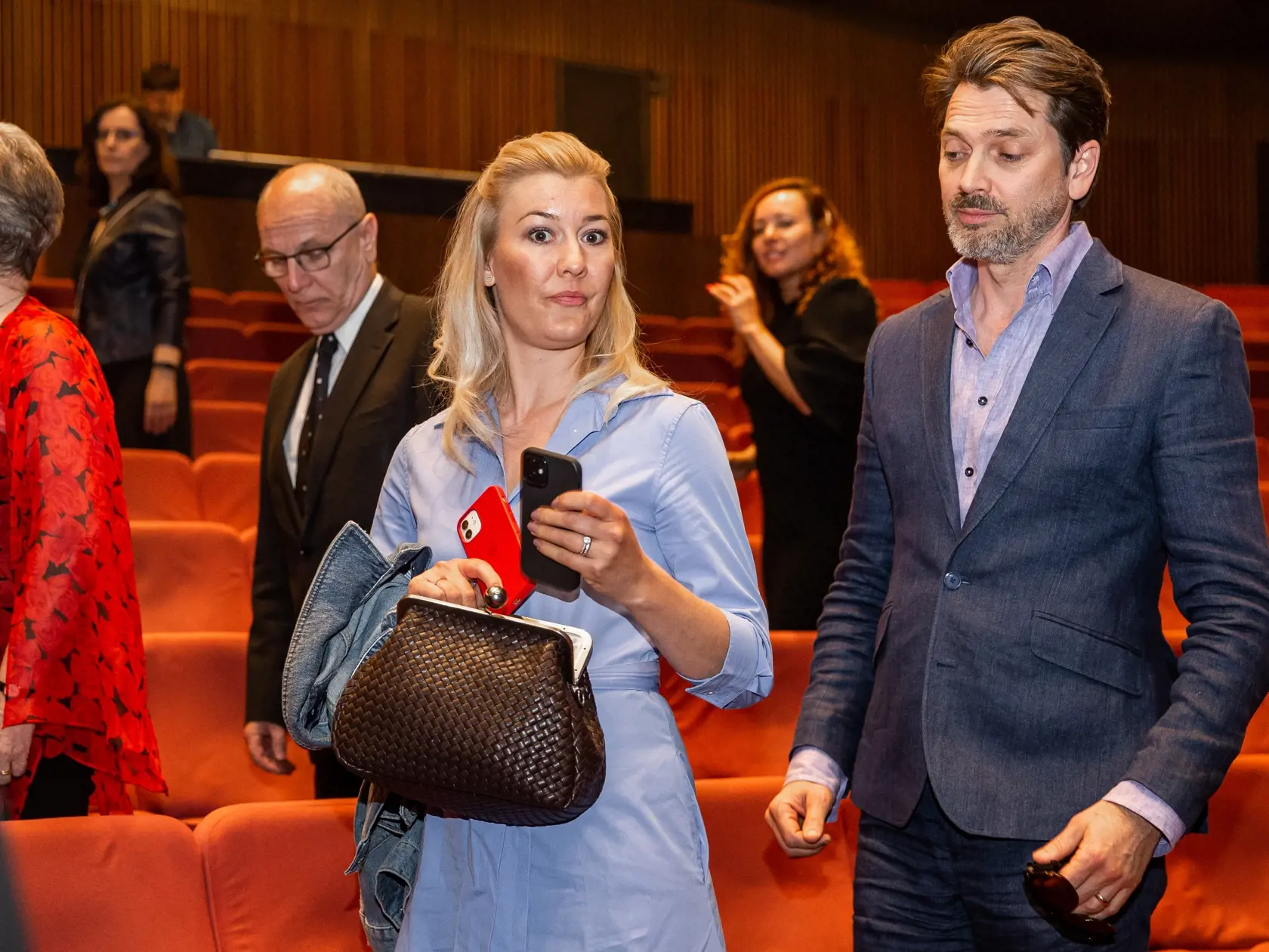 Na snímke Marek Majeský s manželkou Janou.
