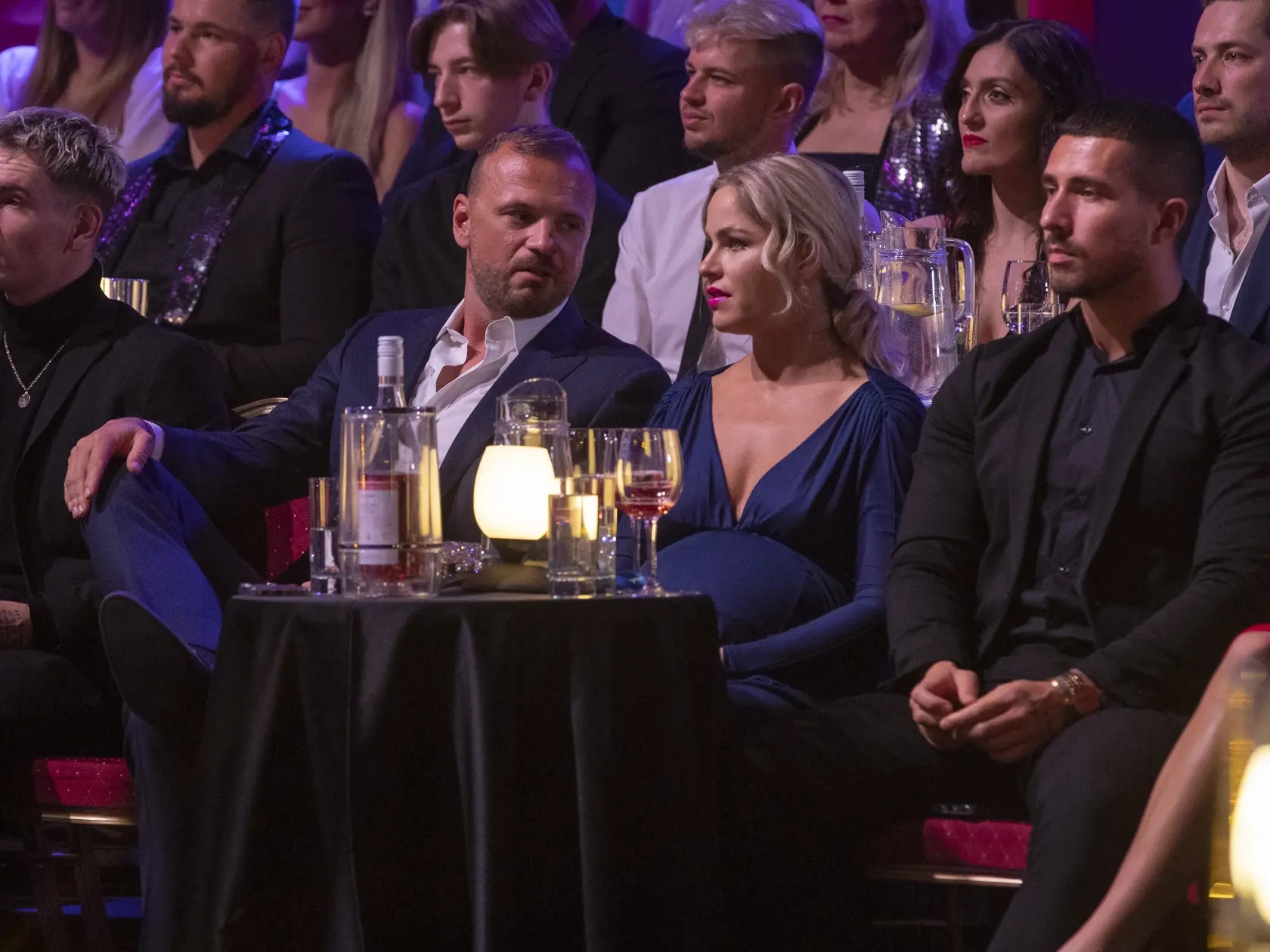 Finale tanečnej televíznej šou Let’s Dance v bratislavskej Inchebe. Na snímke je Marián Gáborík a Ivana Gáborík.
