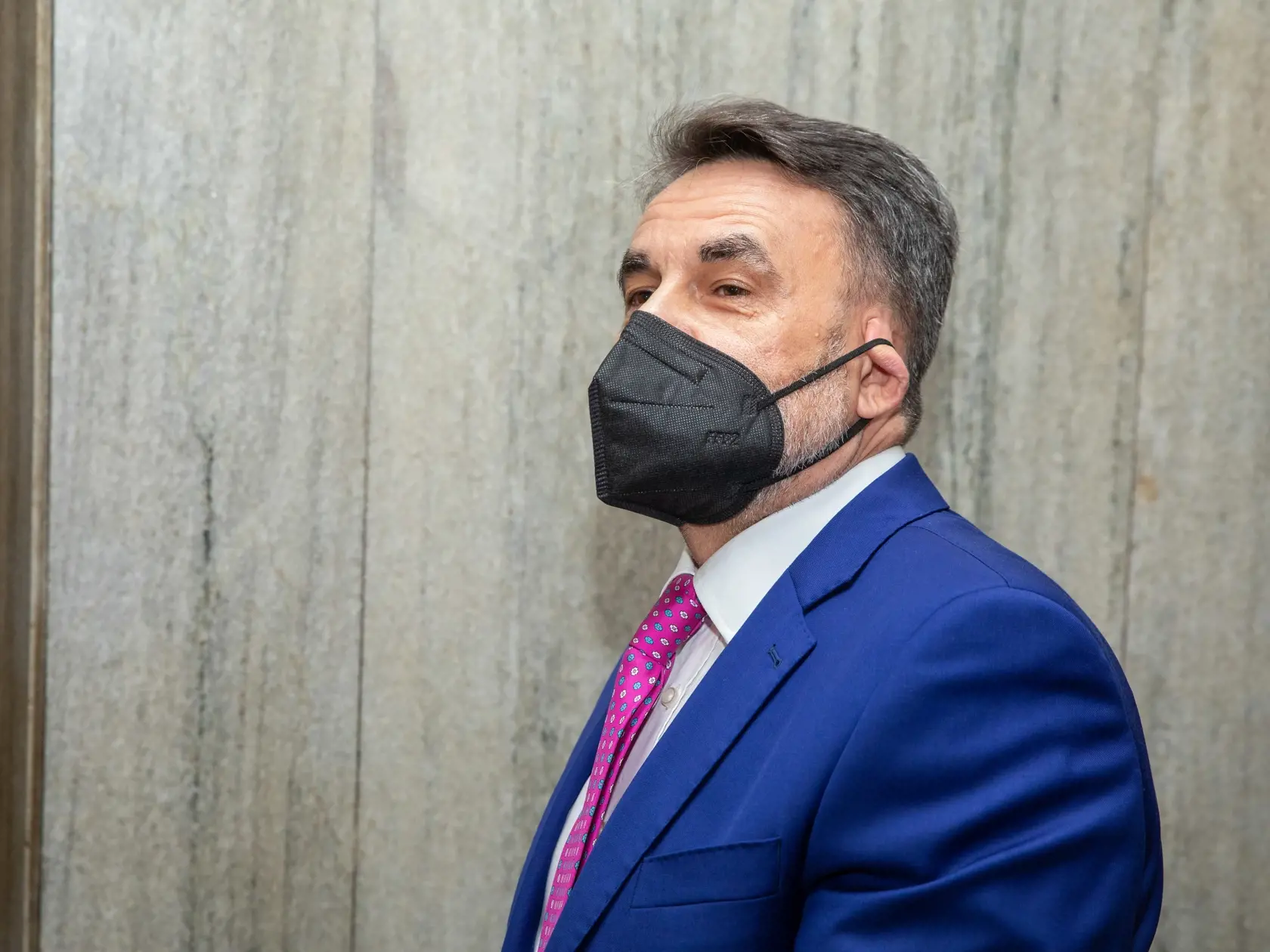 Na snímke je Jaromír Čižnár ktorý vypovedá v Trnkovej kauze Gorila.