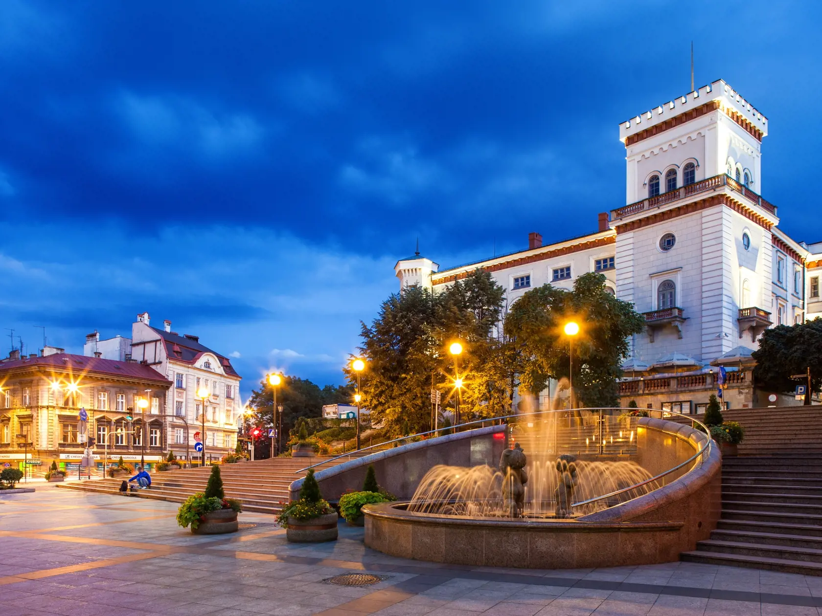 Mesto Bielsko-Biała je očarujúce.