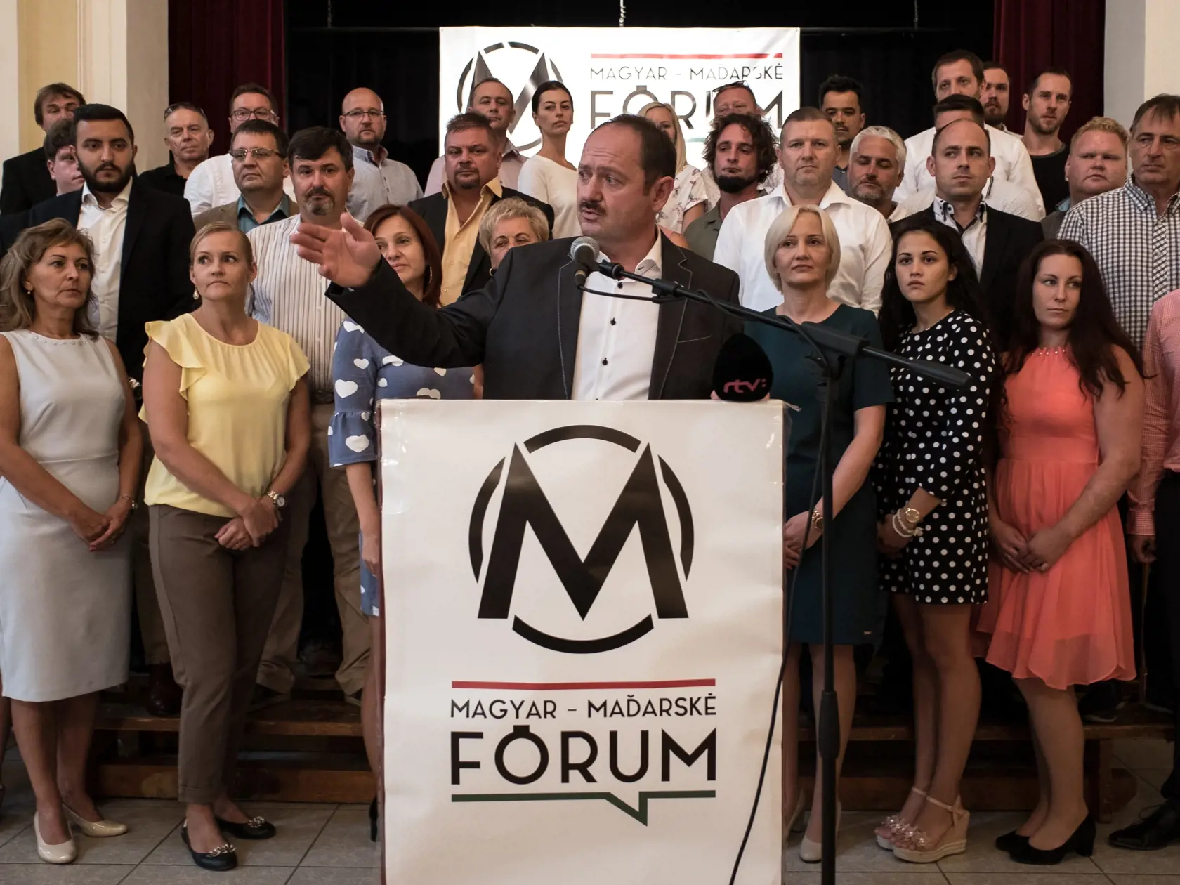 Líder Maďarského fóra Zsolt Simon