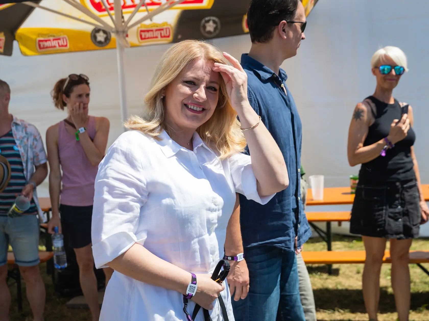 Prezidentka sa aj tento rok zúčastnila letného festivalu.