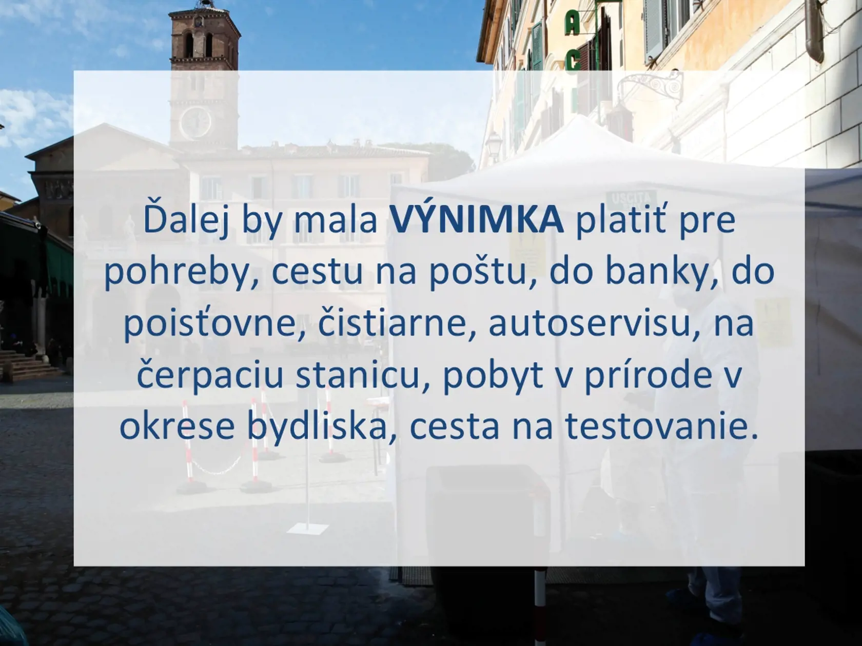 Uniknuté informácie o údajnom tvrdom lockdowne pre Slovensko.