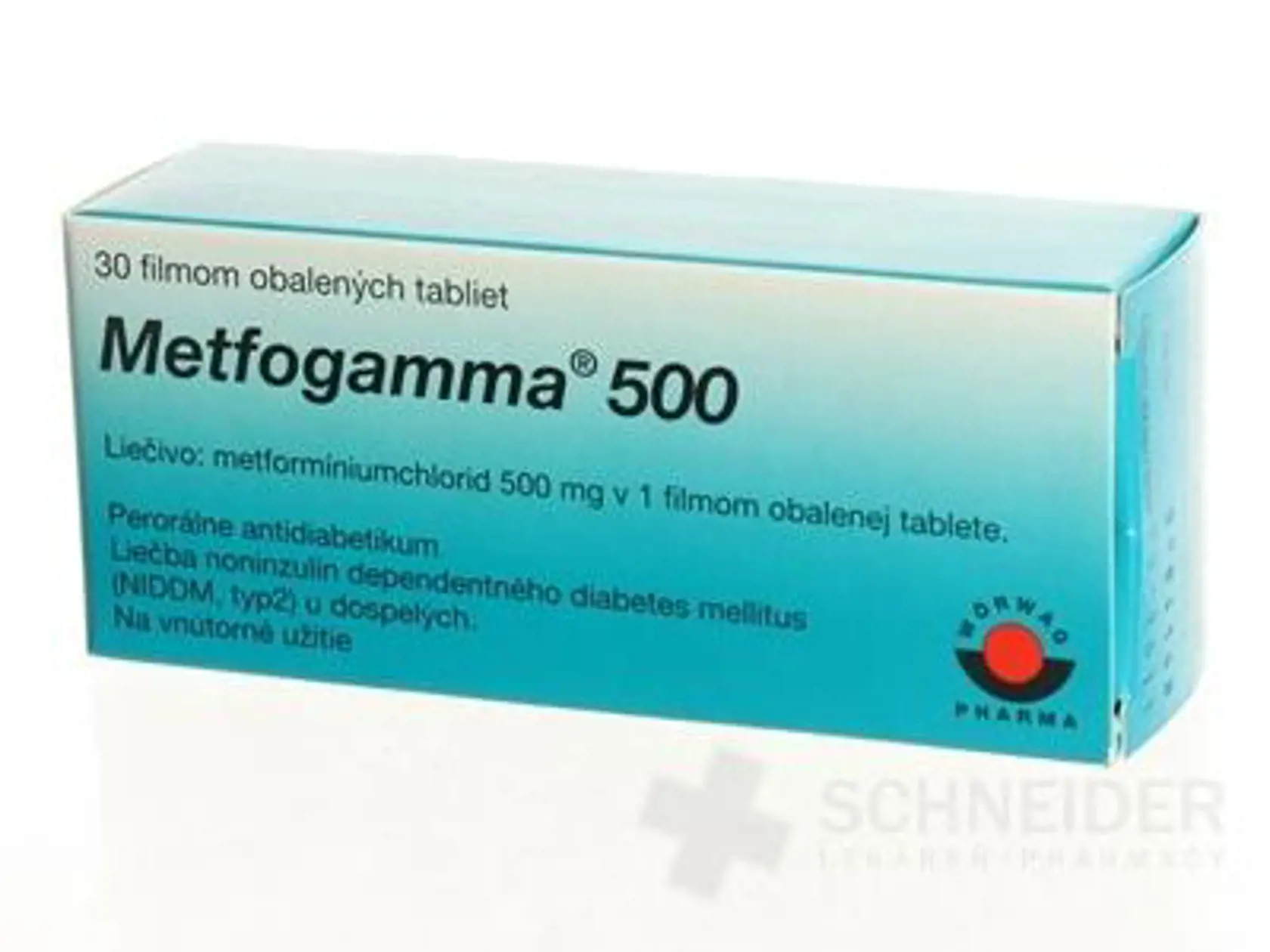 Metfogamma 500. Jednu šaržu lieku sťahuje ŠUKL z obehu. Ak ju máte doma, vráťte ju do lekárne.