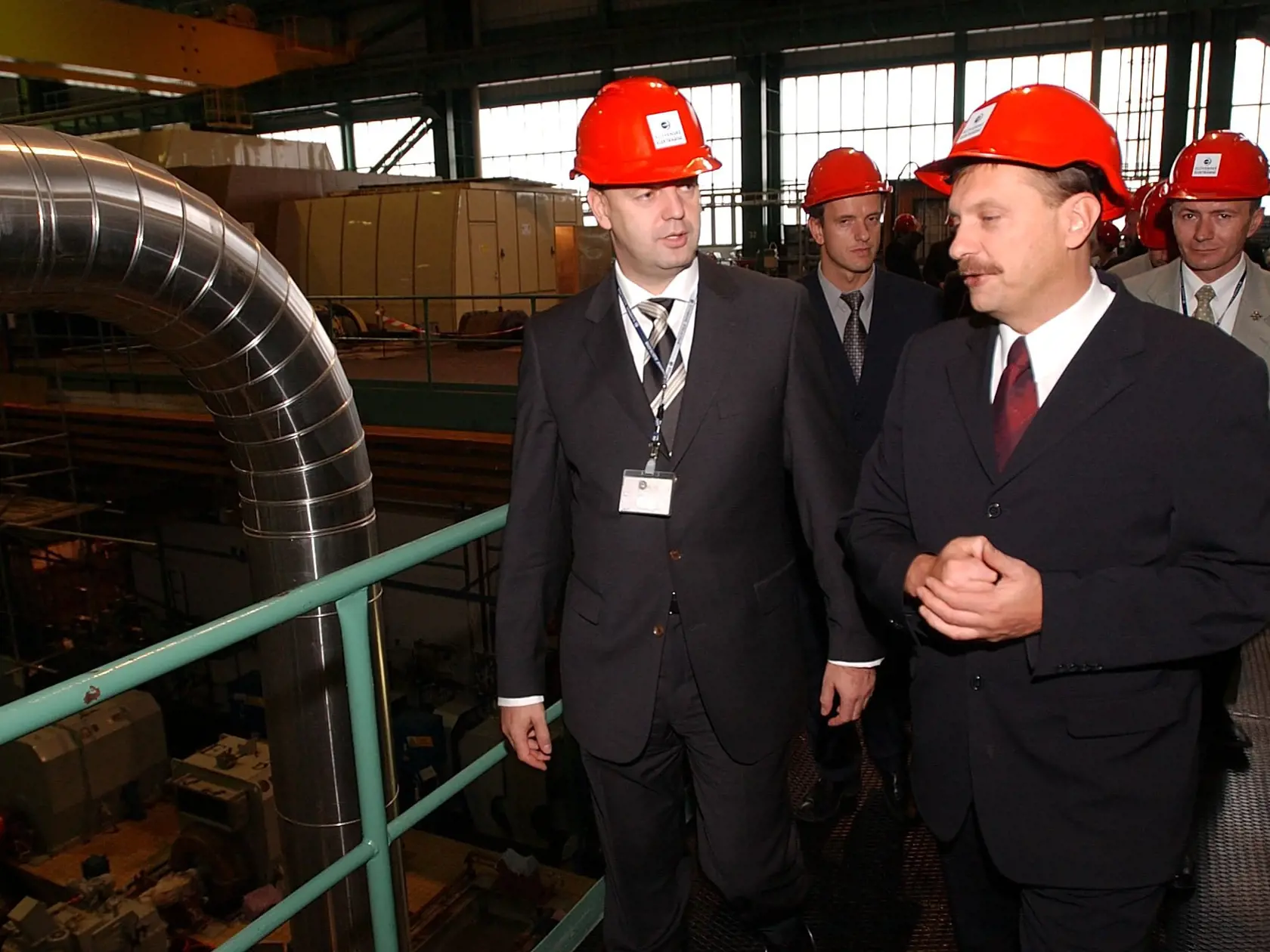 Pavol Rusko ešte ako minister hospodárstva bol v roku 2004 navštíviť elektráreň v Mochovciach.