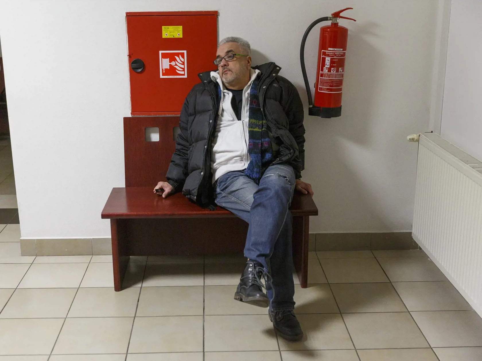 Hlavné pojednávanie vo veci falošné zmenky- Na obr. Štefan Ágh.