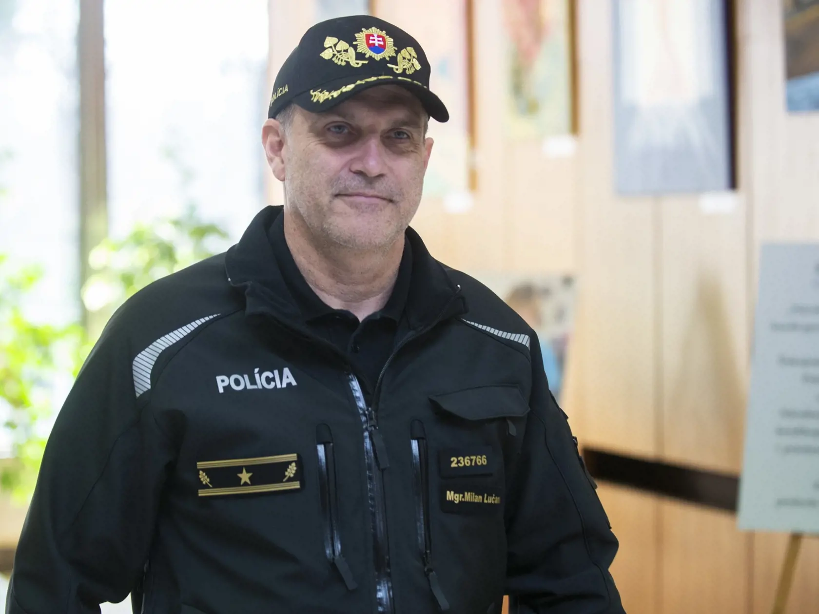 Bývalý policajný šéf Milan Lučanský.