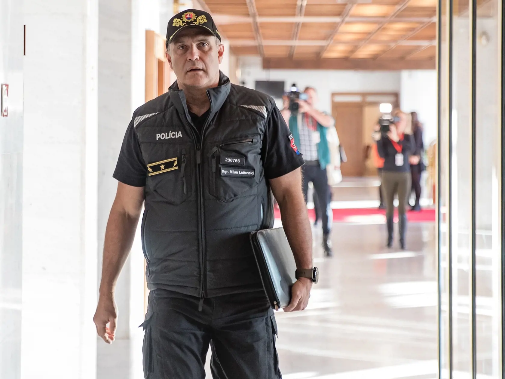 Bývalý policajný šéf Milan Lučanský.
