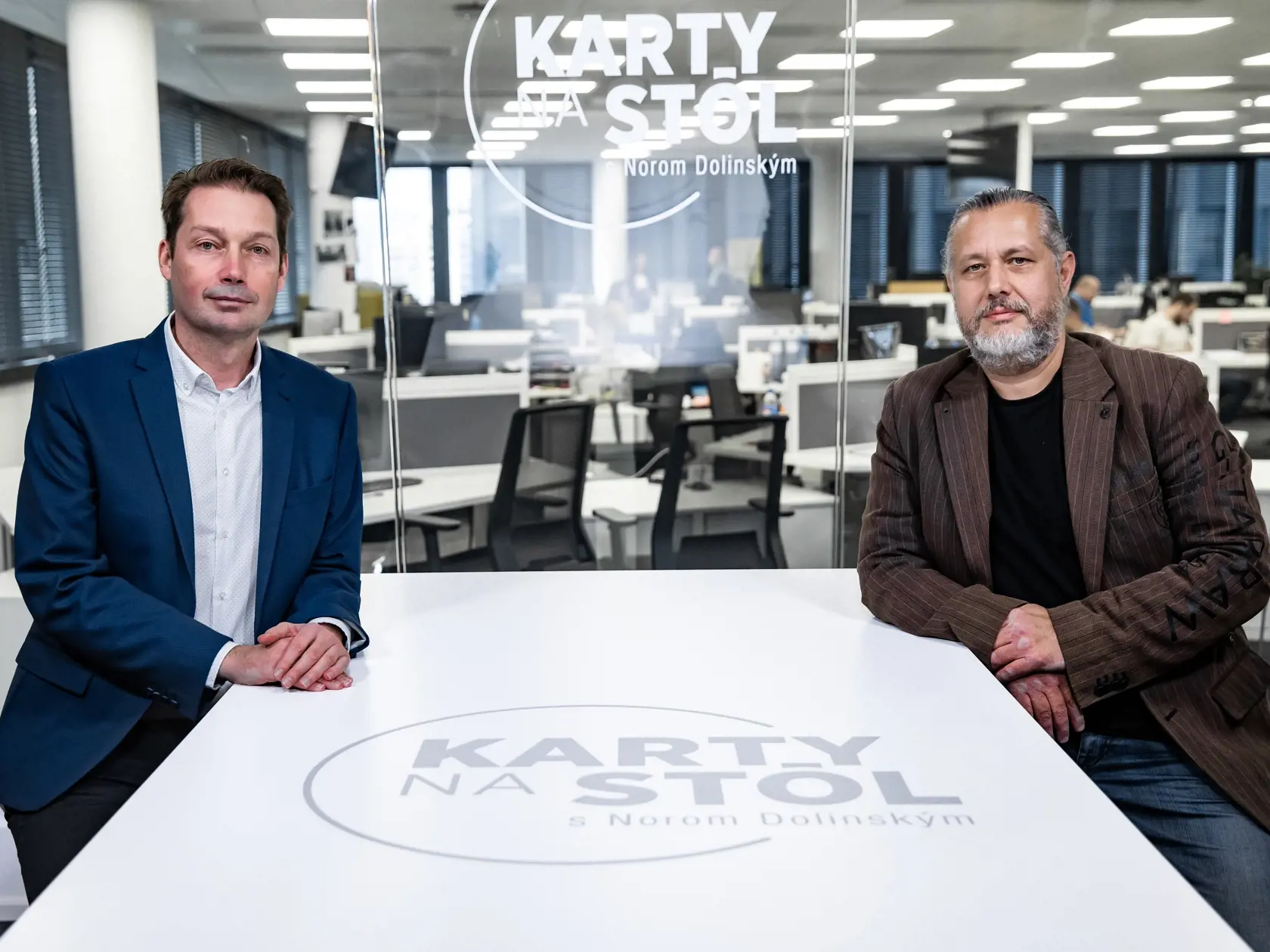 Diskusná relácia “Karty na stôl”, ktorej hosťom bol Oskar Rózsa multiinštrumentalista.