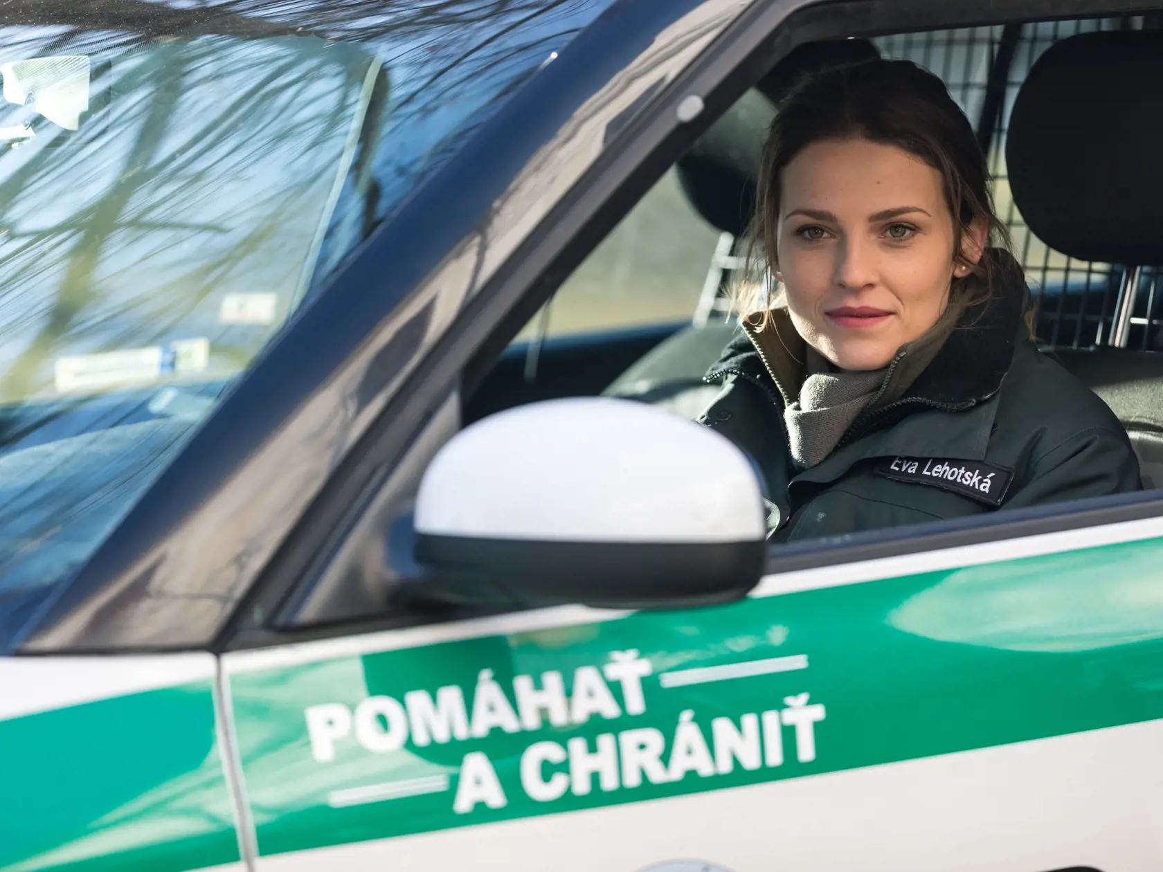 Herečka Martina Zábranská v seriáli Svätý Max.