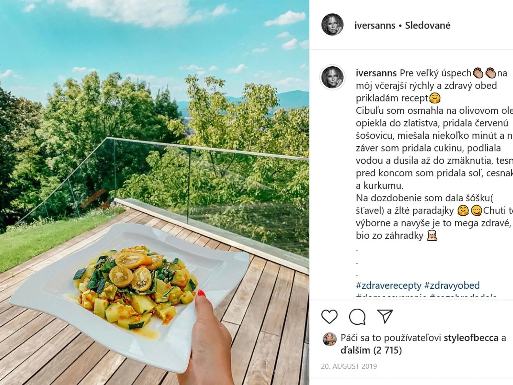 Ivana Gáborík jedlá