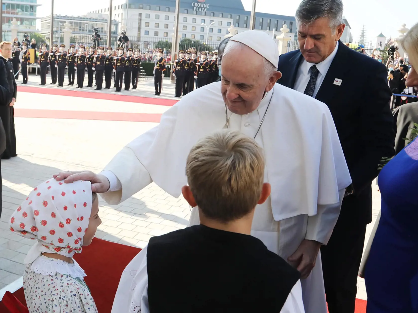 Stretnutie slovenskej prezidentky Zuzany Čaputovej s pápežom Františkom.