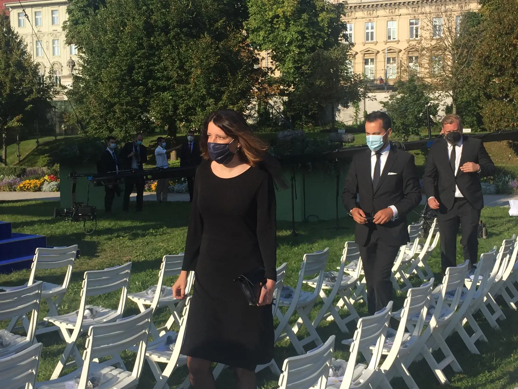 Návšteva pápežav prezidentskom paláci v Bratislave
