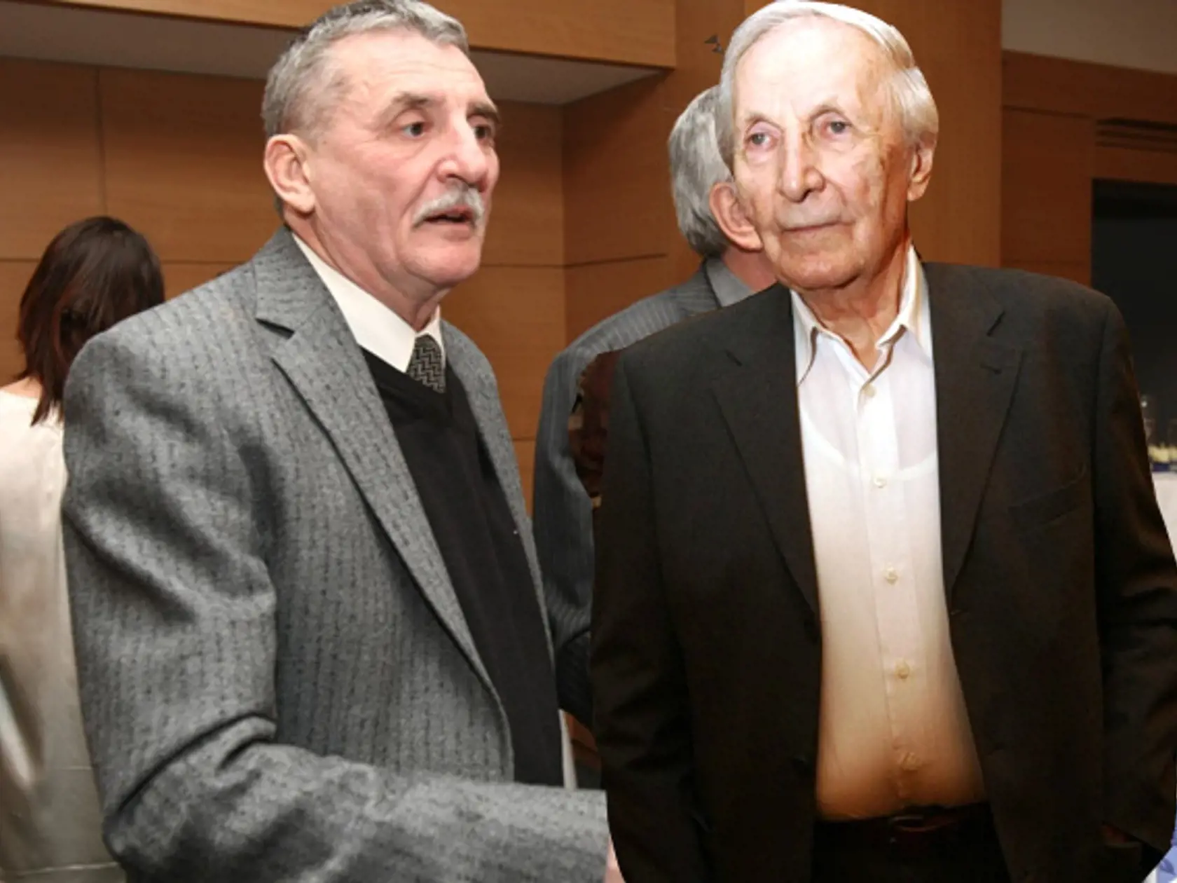 Martin Huba  a Ladislav Chudík