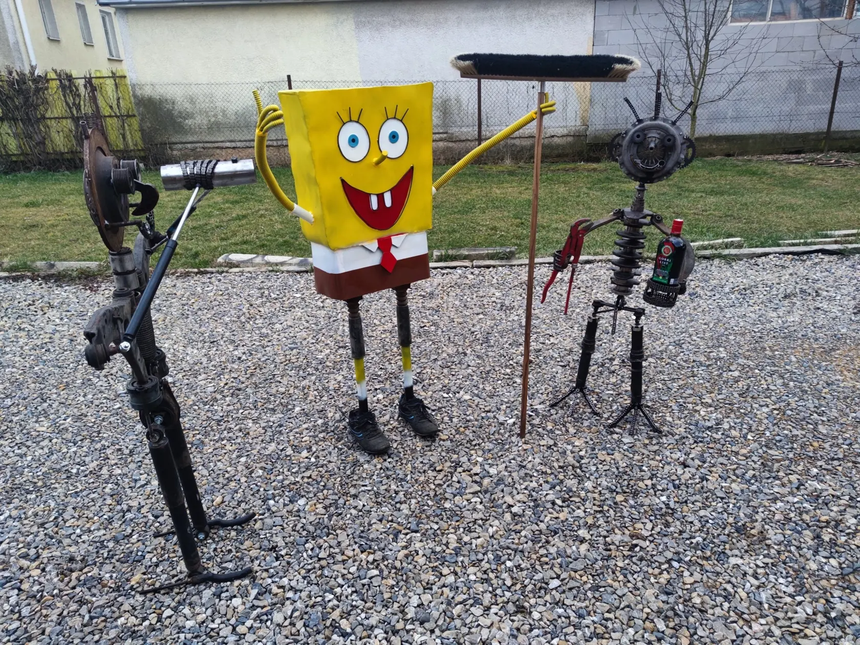 Aj toto nájdete vo dvore šikovného pracovníka zberného dvora.