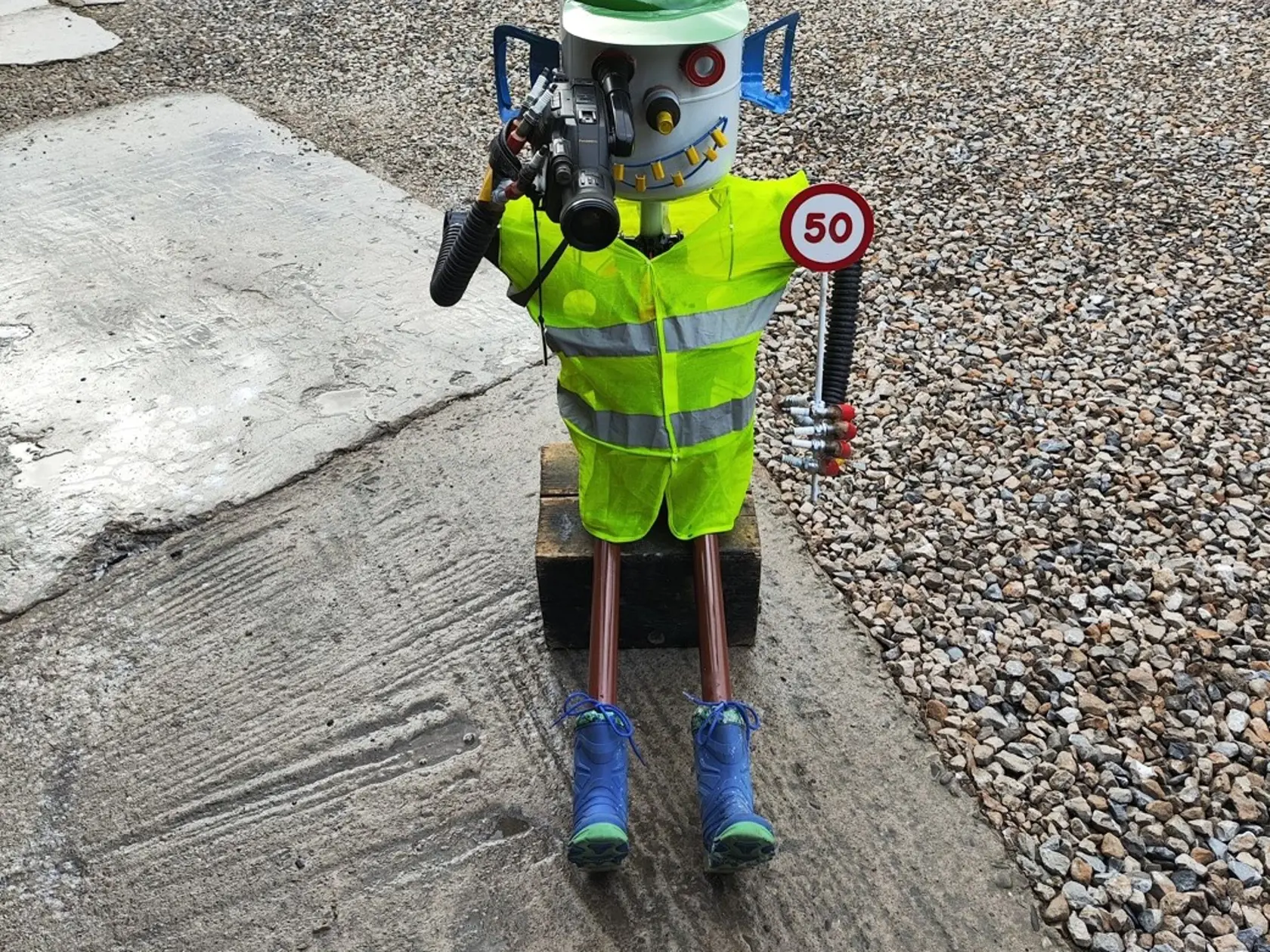 Vytvoriť policajta bol nápad malej Vivien.