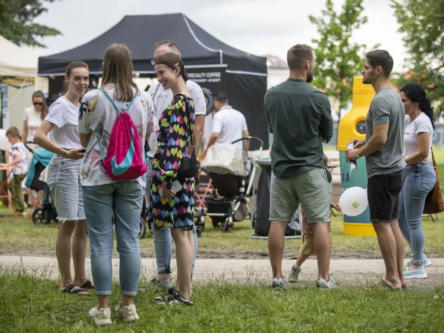 One Way Fest spoločenstva Milosť. Na zábere jeho členka Mária Bartalos.