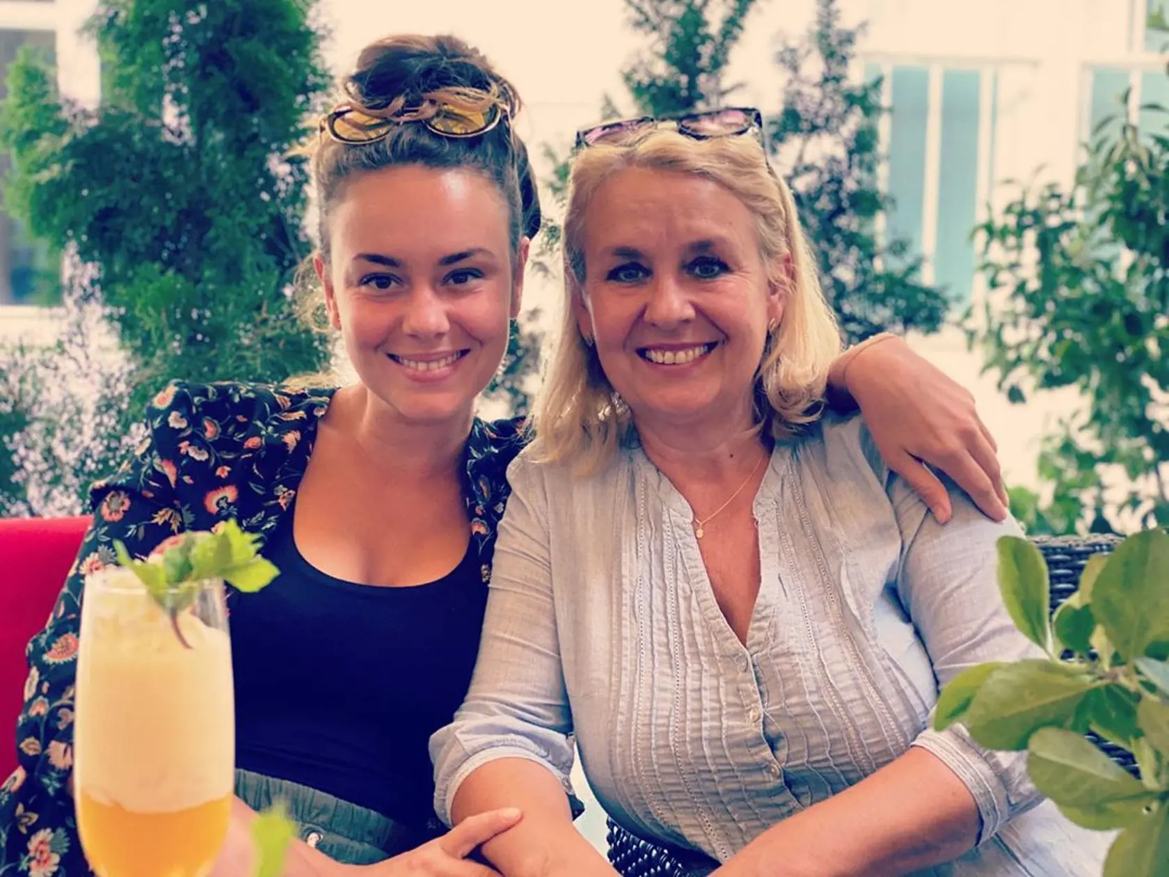 Dominika Kavaschová s mamou