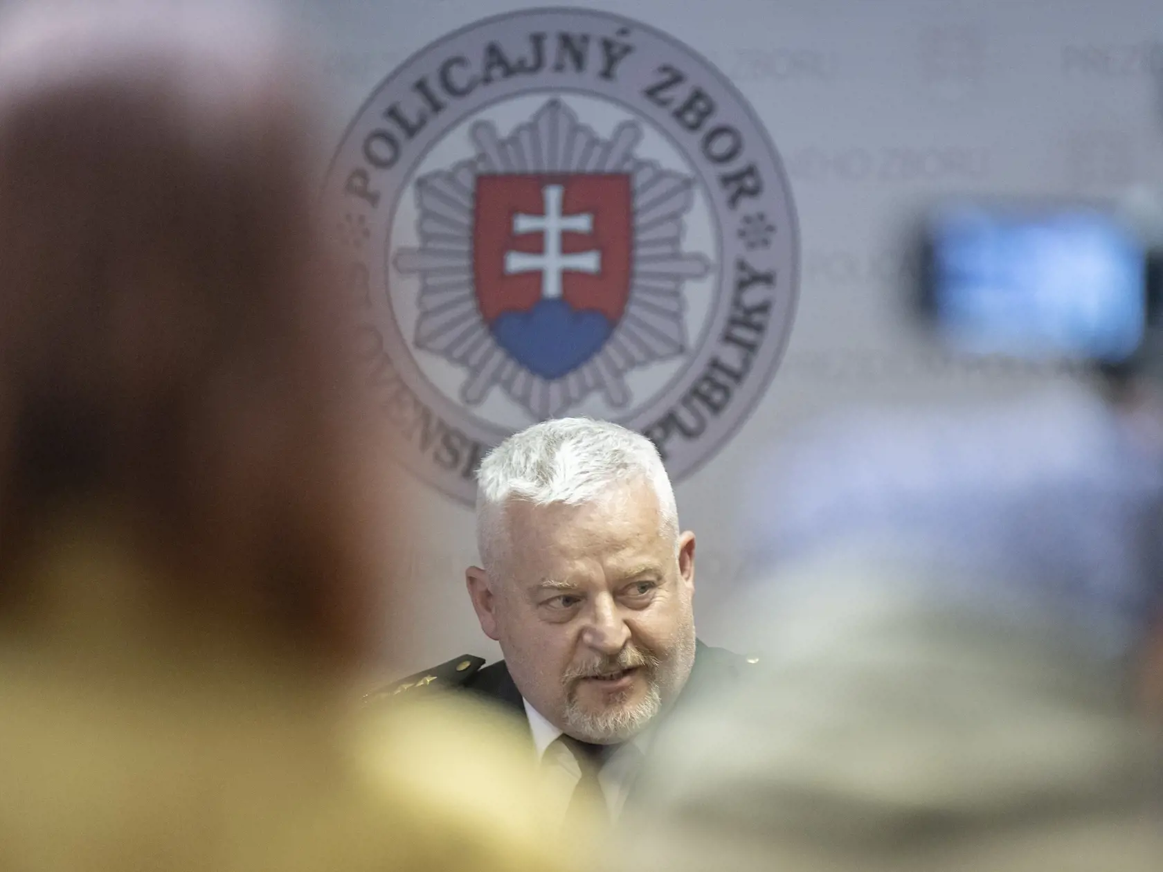Na snímke prezident Policajného zboru SR (PZSR) Ľubomír Solák na tlačovej konferencii na tému O činnosti polície SR 16. mája 2024 v Bratislave.
