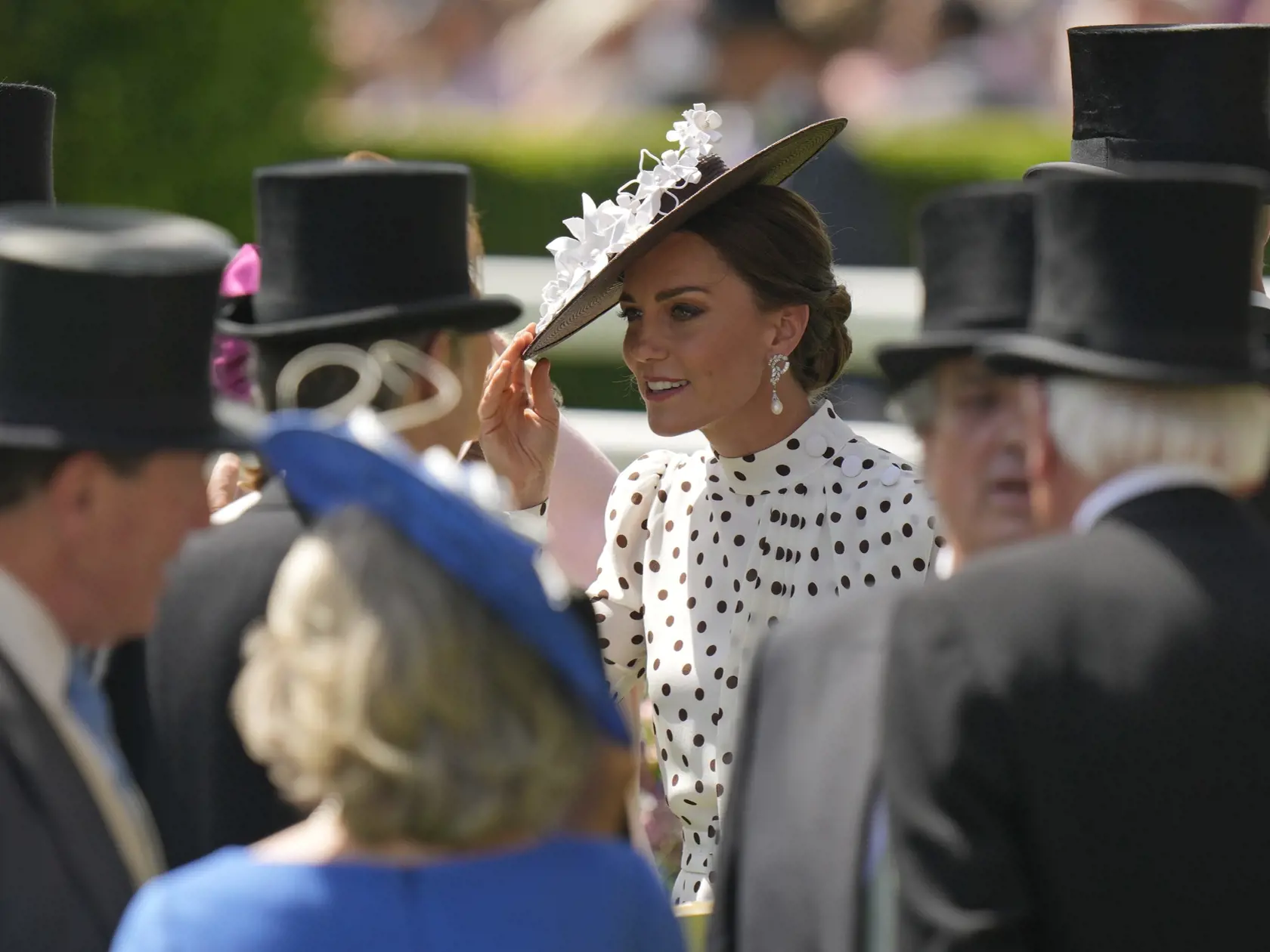 Vojvodkyňa Kate na 2022. ročníku Royal Ascot.