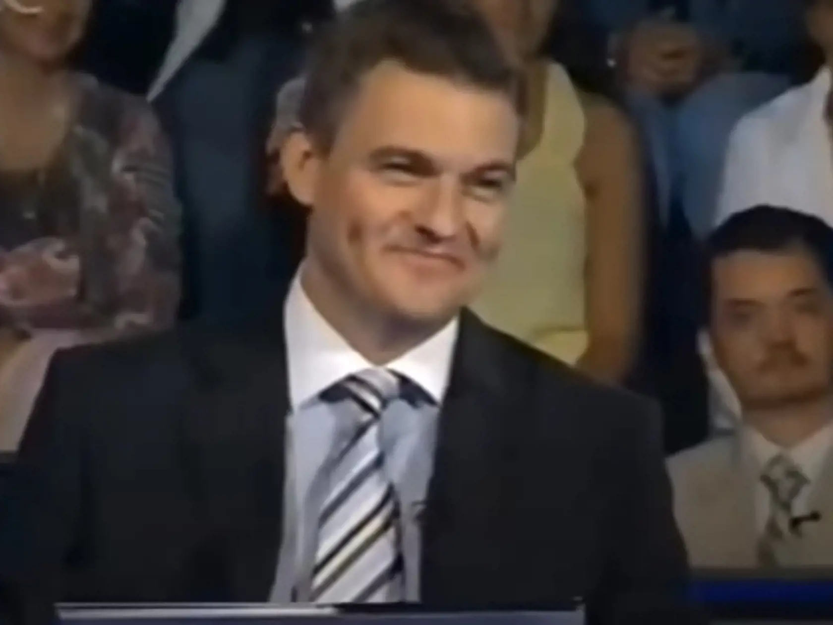 Peter Pellegrini vo vedomostnej šou Milionár v roku 2006.