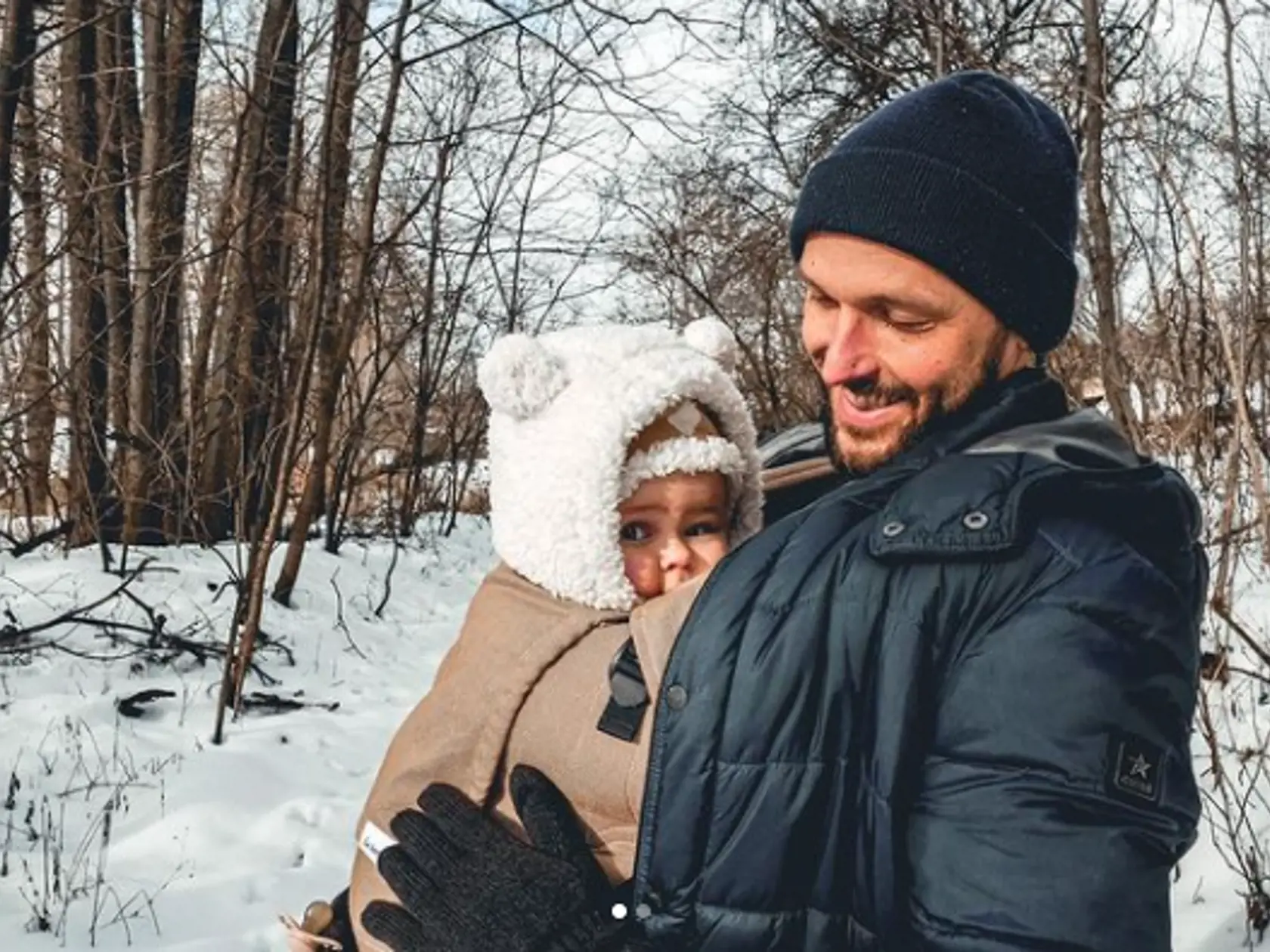 Michal Truban s dcérkou Marietou.