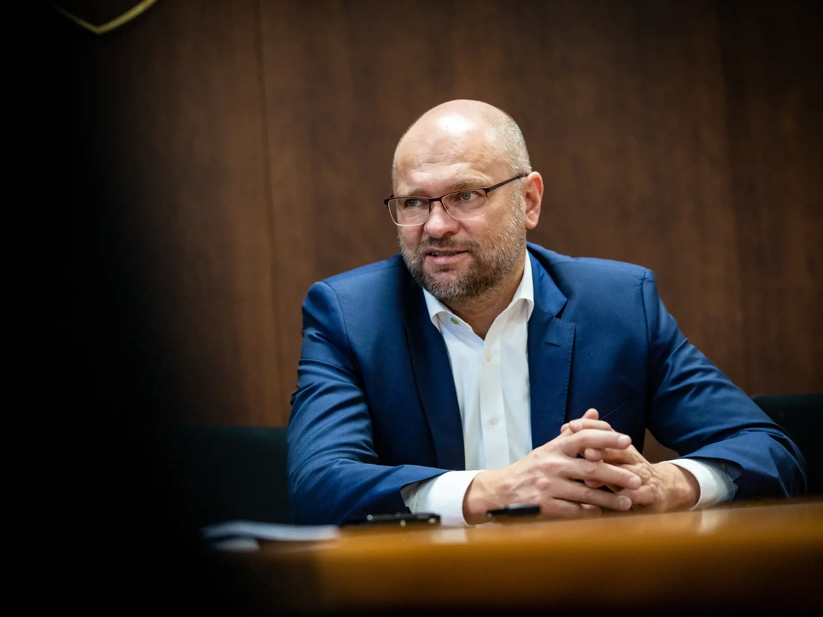 Richard Sulík pri rozhovore v Bratislave.