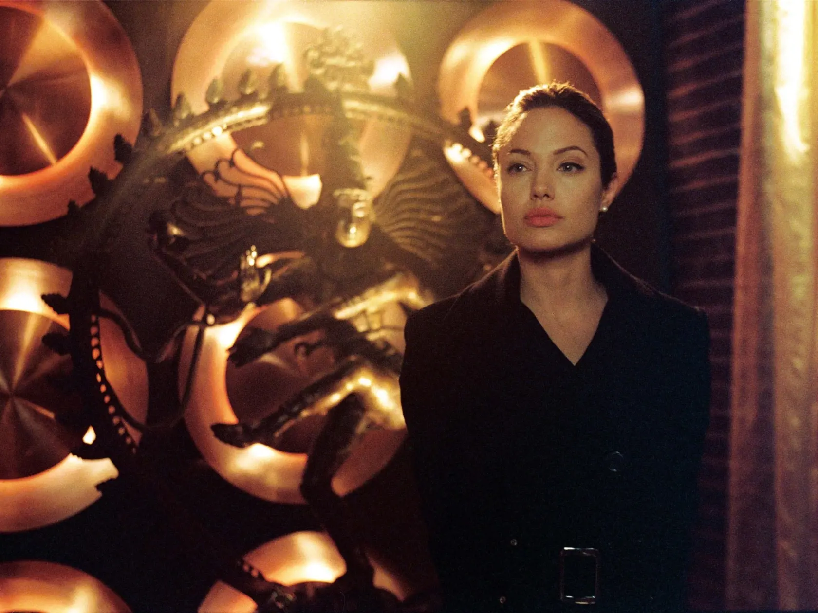 Angelina a Brad vo filme Pán a pani Smithovci v roku 2005.