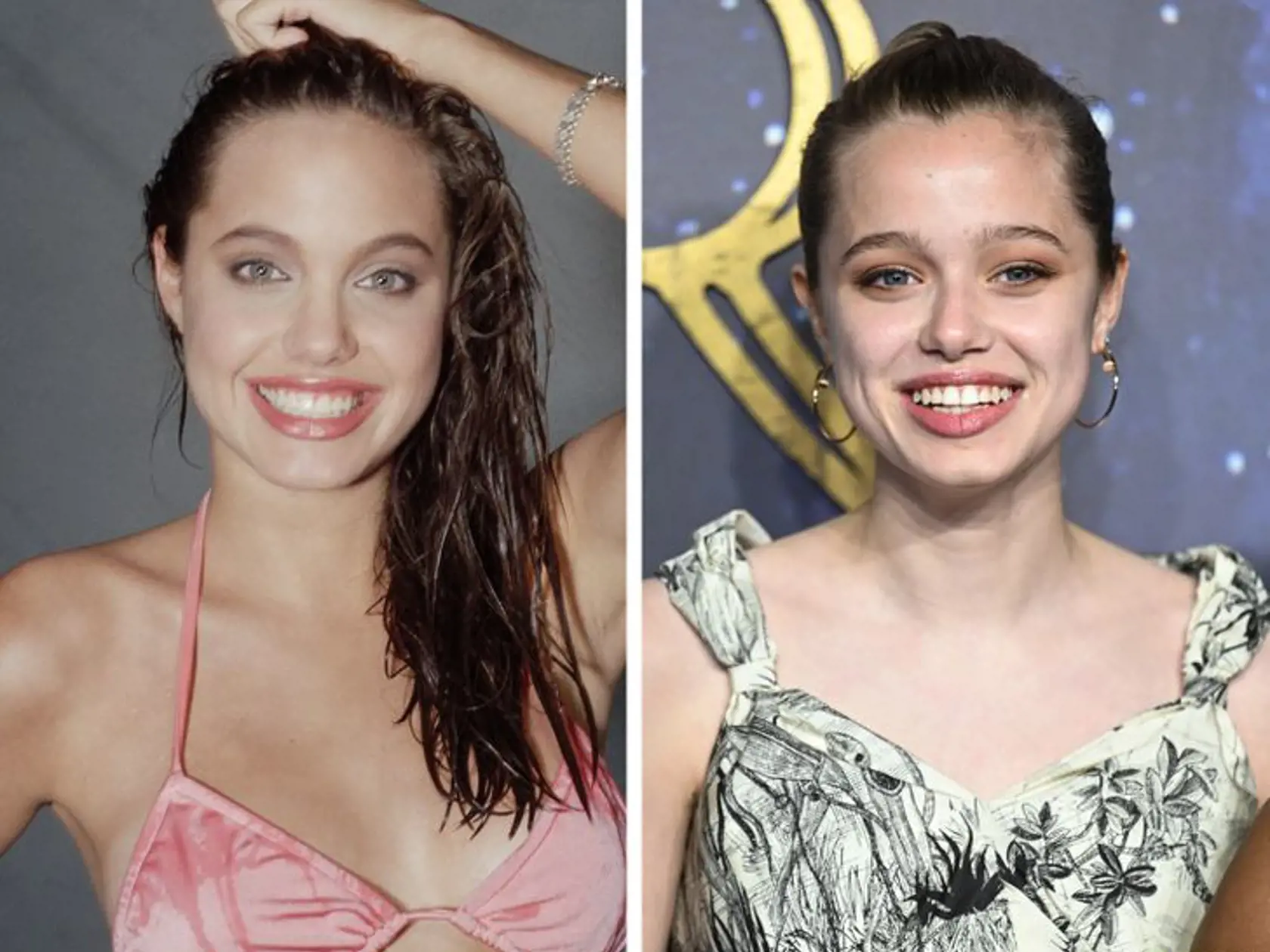 Angelina Jolie s dcérou Shiloh, keď mali obe 15 rokov.