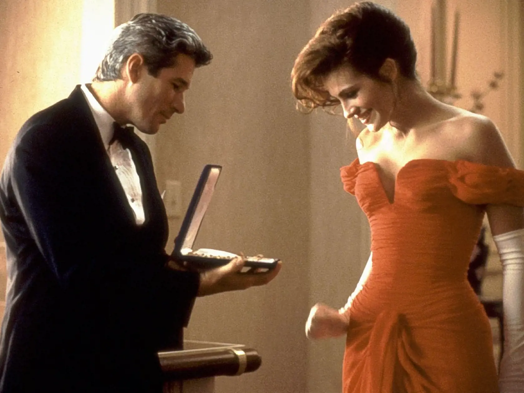 Hviezdami Pretty Woman boli Julia Roberts a Richard Gere.