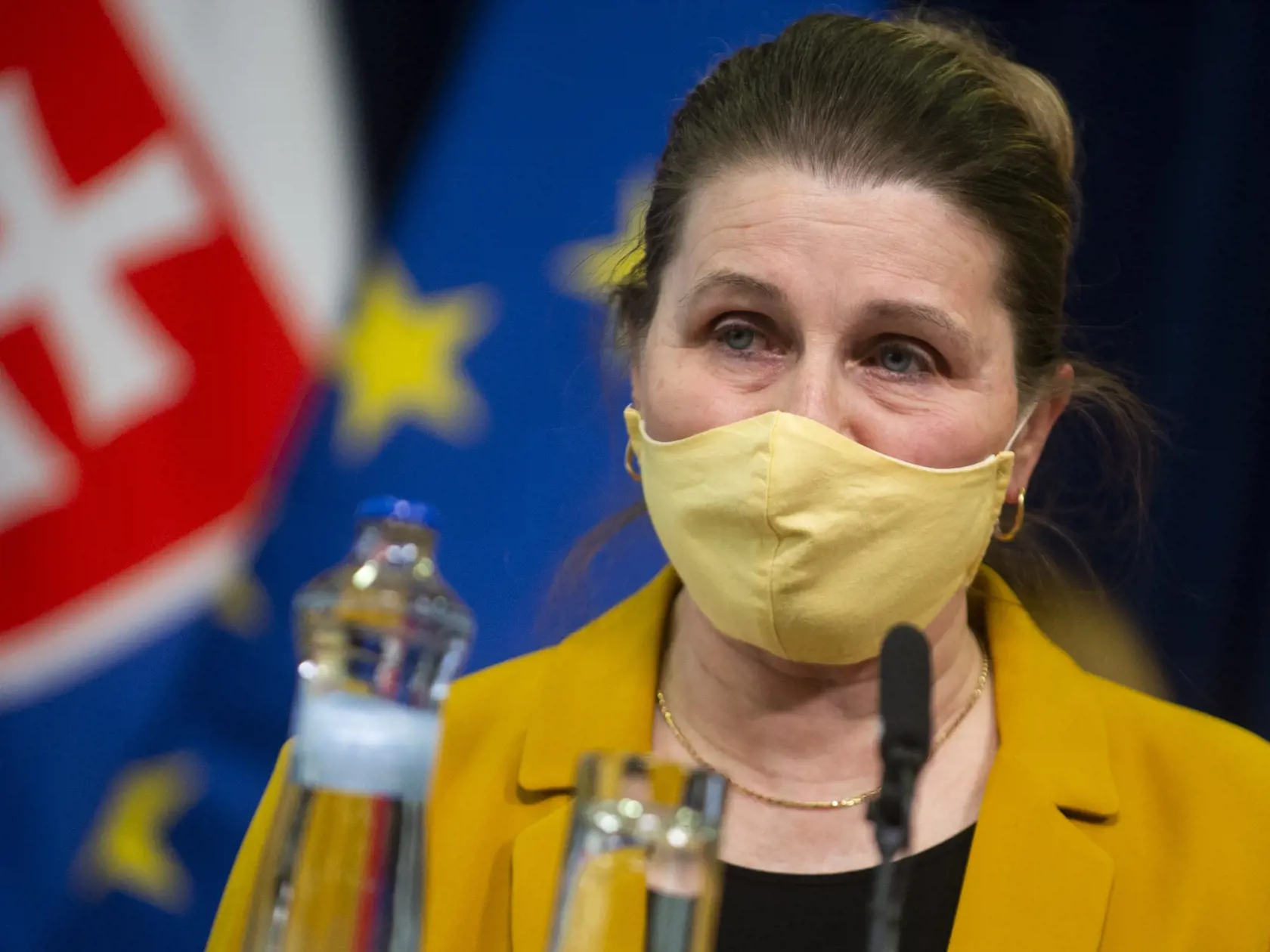 Na snímke odborníčka na epidemiológiu ministerstva zdravotníctva SR Henrieta Hudečková